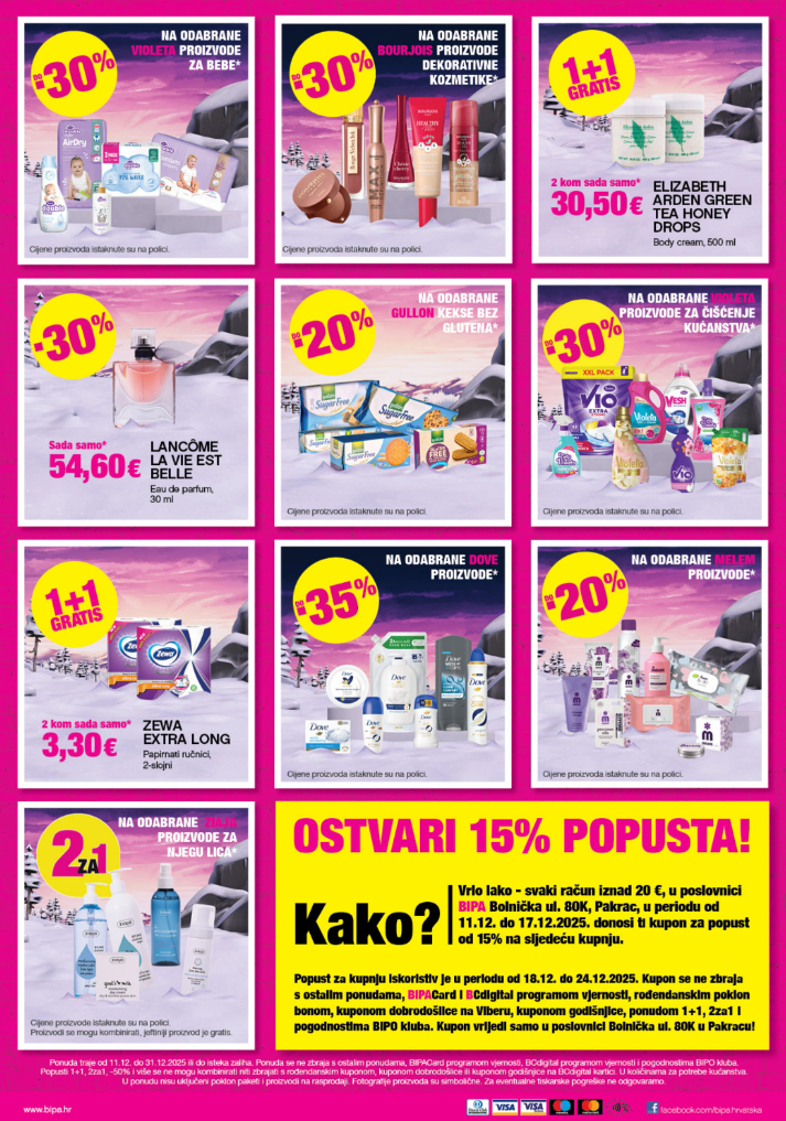 bipa - Prelistajte katalog BIPA - Letak otvorenja Pakrac, vrijedi od 11.12. do 31.12. - page: 2
