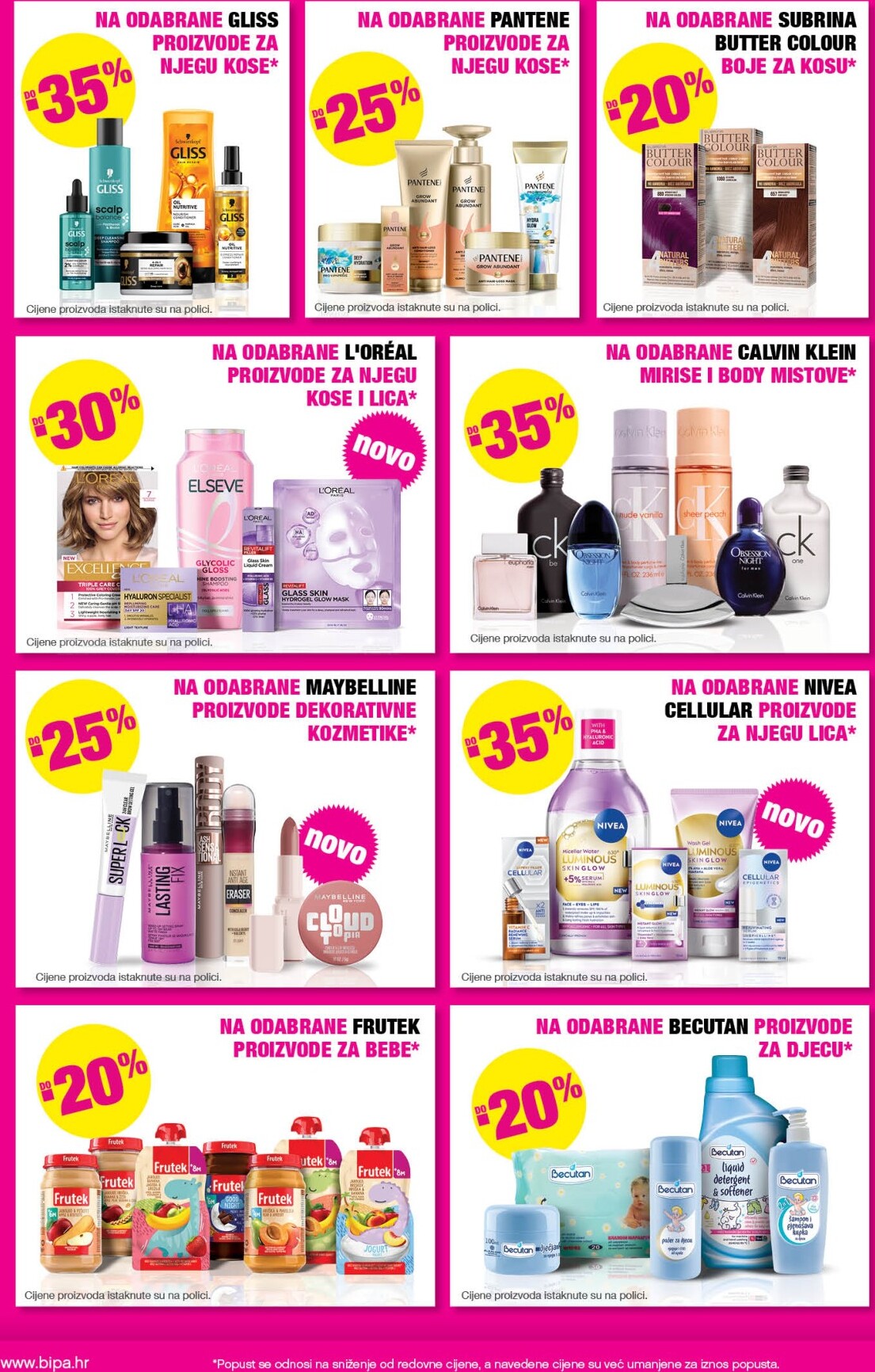 bipa - Aktualni BIPA katalog vrijedi od četvrtka 16.04.2026 do srijede 29.04.2026 - page: 8