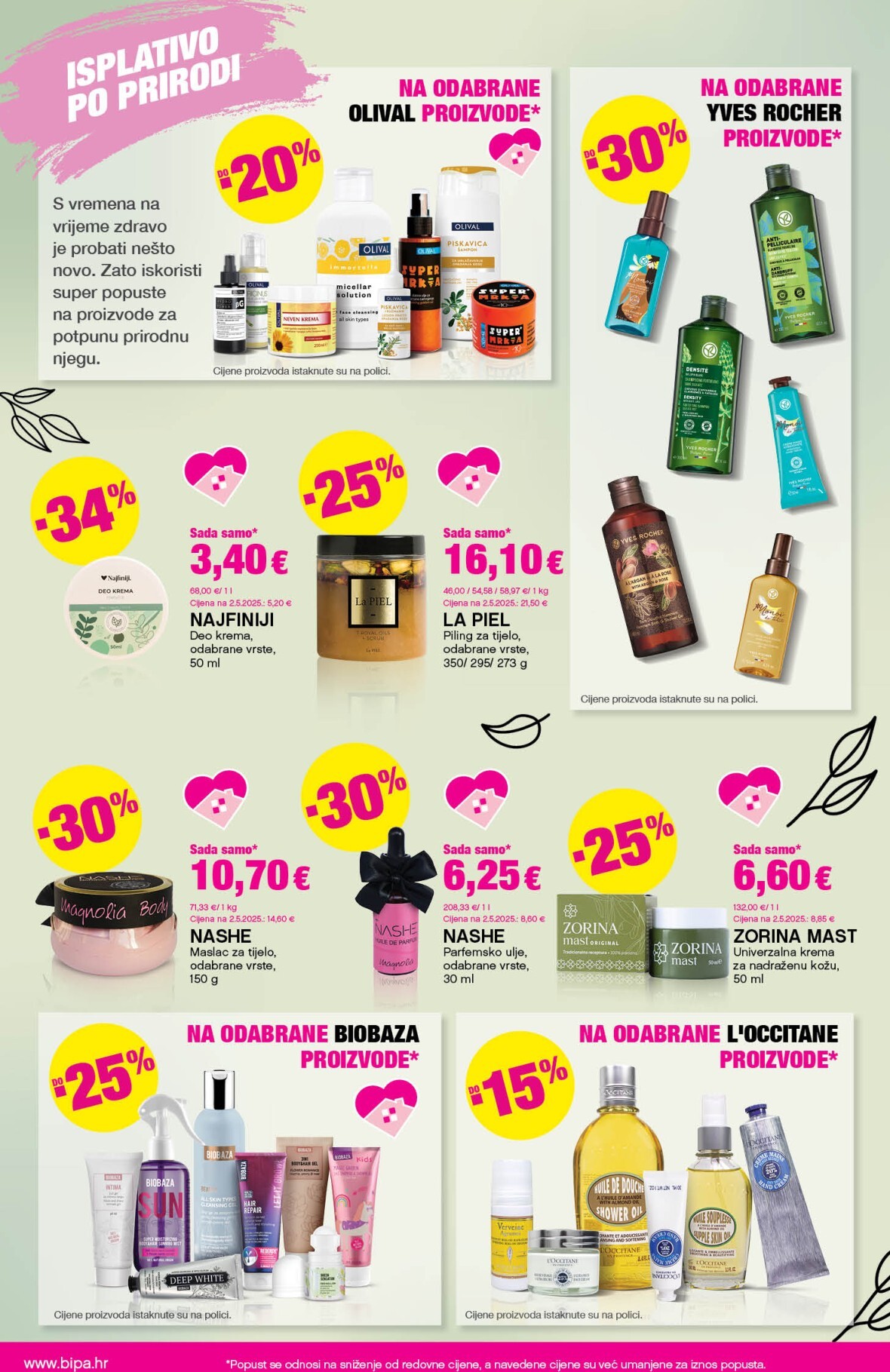 bipa - Aktualni BIPA katalog vrijedi od četvrtka 16.04.2026 do srijede 29.04.2026 - page: 2