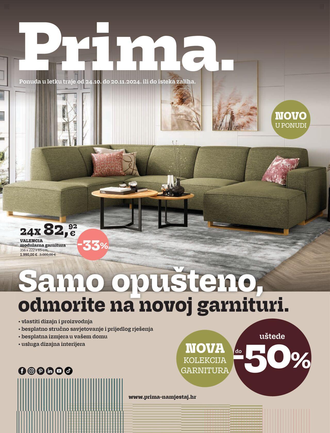 prima - Katalog Prima novi 24.10.2024 - 20.11.2024