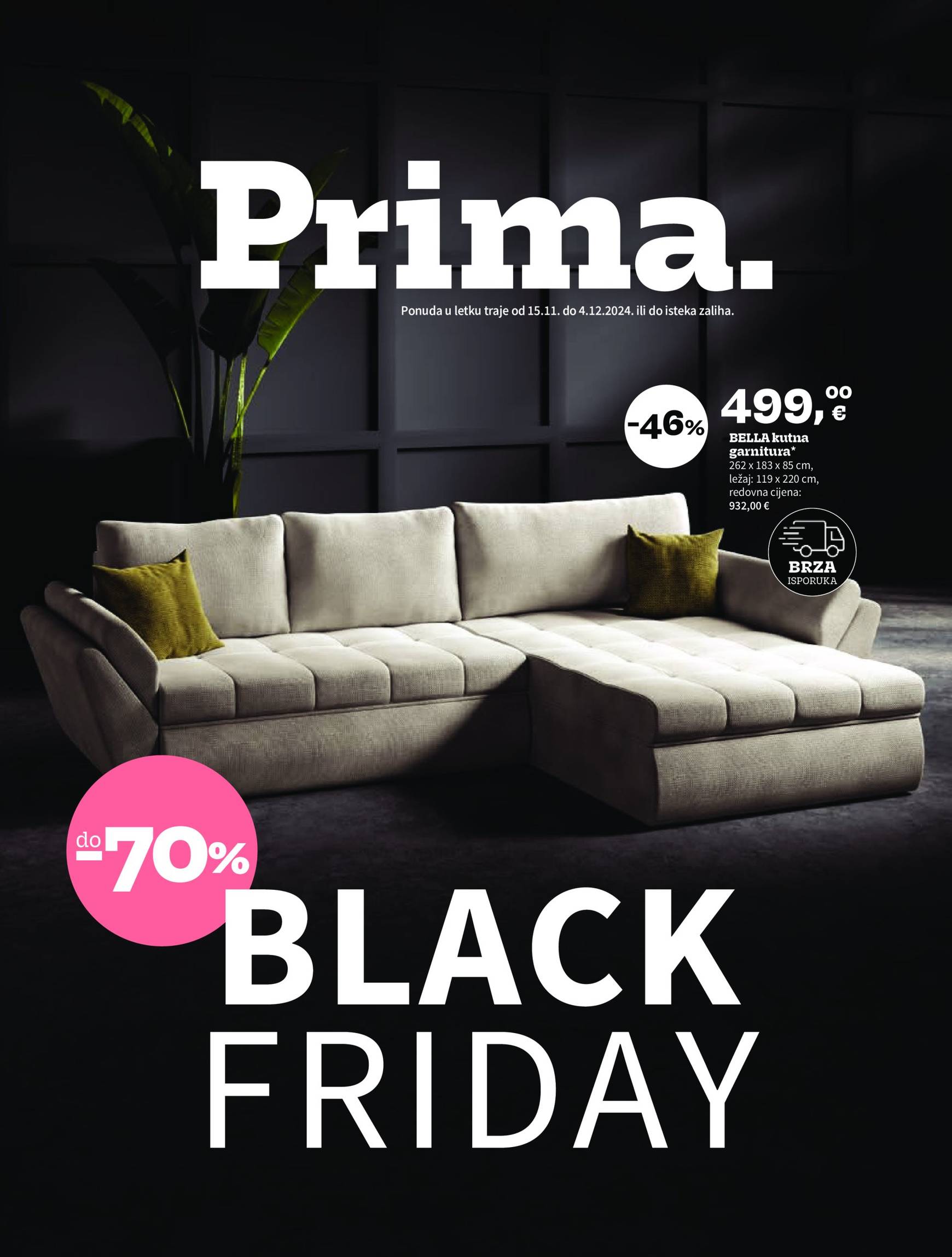 prima - Prima - Black Friday katalog vrijedi od 15.11. do 04.12. - page: 1