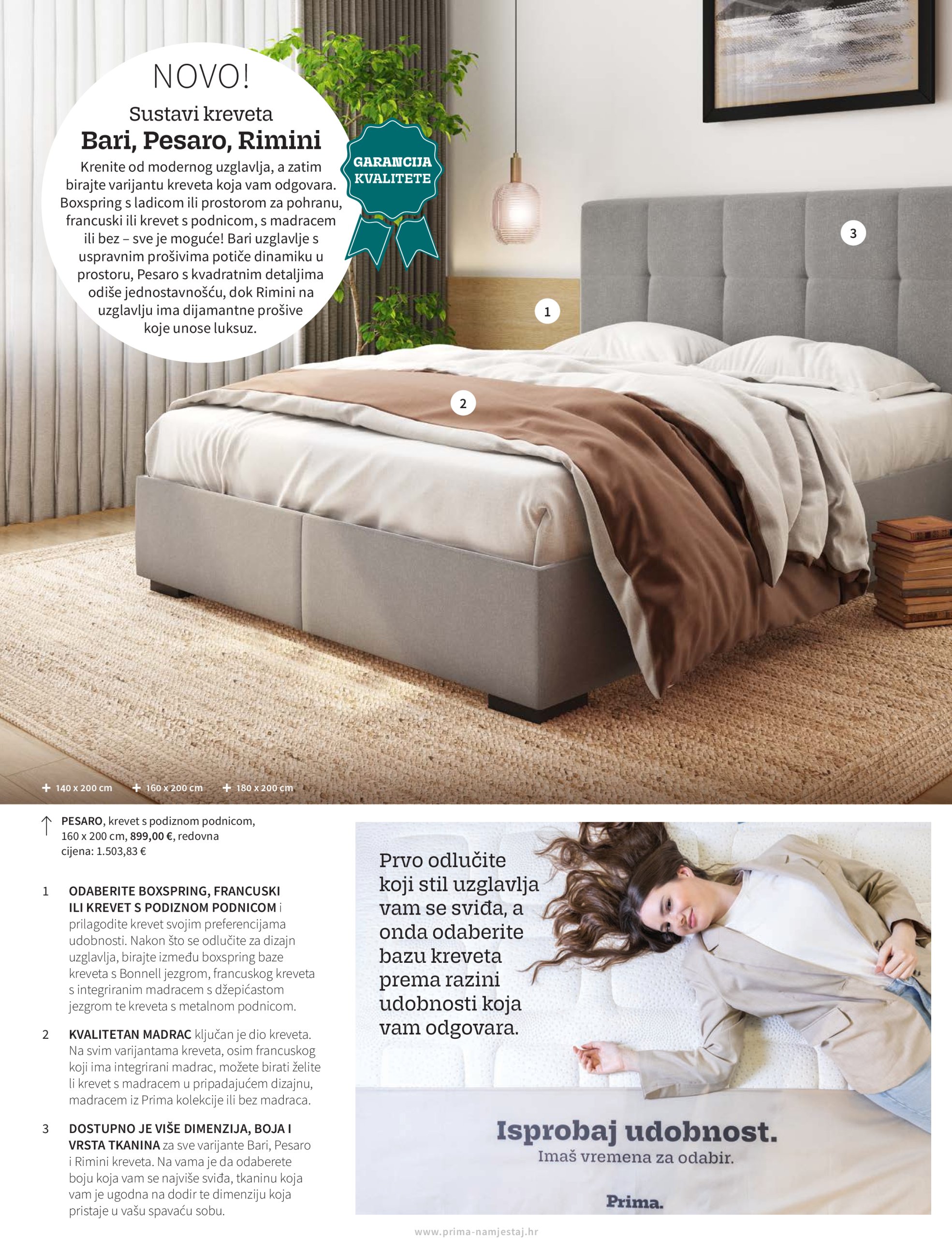 prima - Prima - Spavanje katalog vrijedi od 01.05. do 31.05. - page: 8