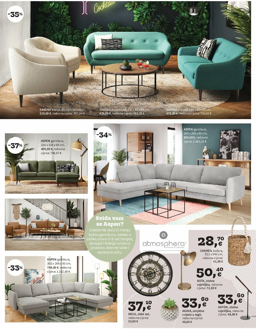 prima - Prelistajte katalog Prima - Garniture, vrijedi od 01.07. do 31.08. - page: 18