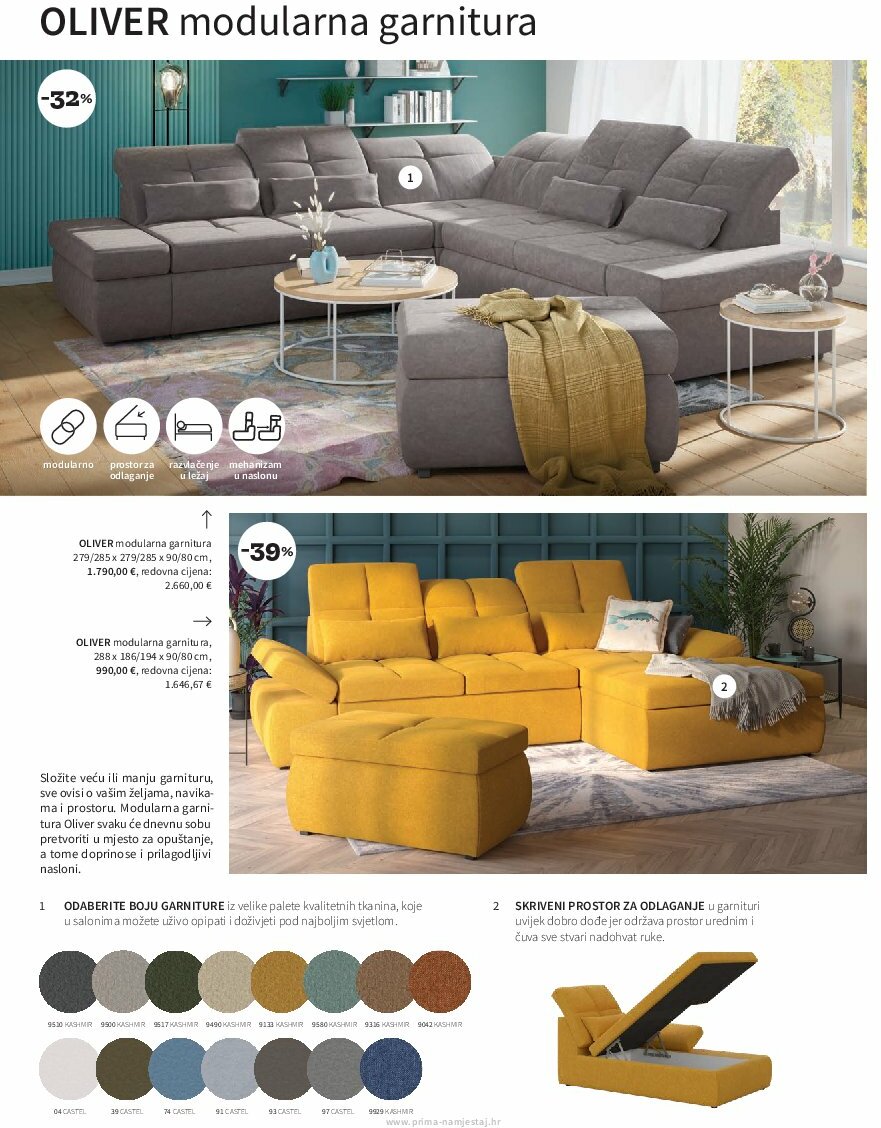 prima - Prelistajte katalog Prima - Garniture, vrijedi od 01.07. do 31.08. - page: 8