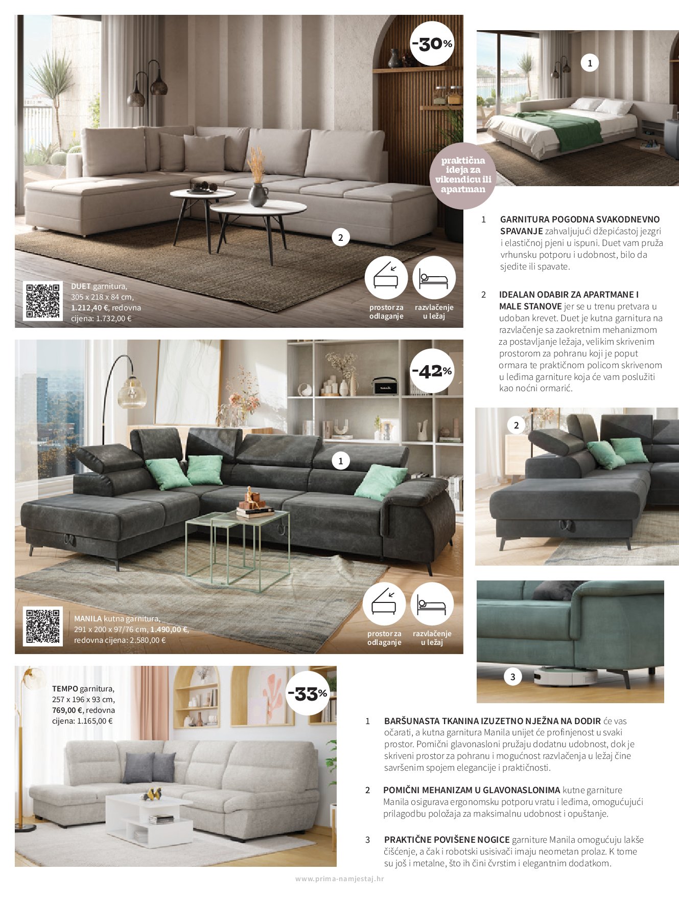 prima - Prelistajte katalog Prima - Garniture, vrijedi od 01.09. do 30.09. - page: 17