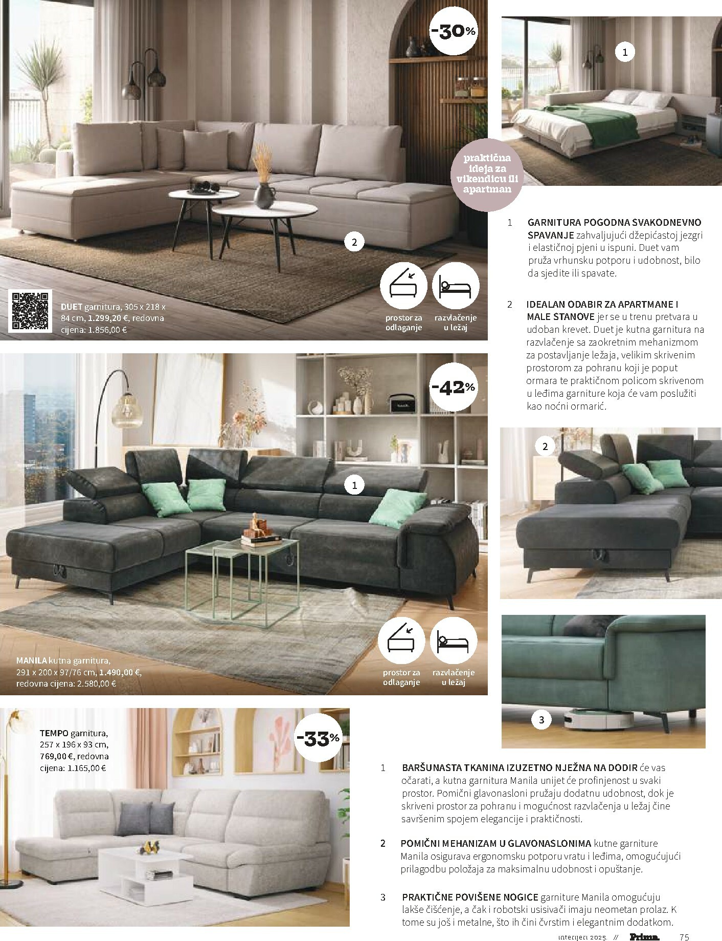 prima - Prelistajte katalog Prima - Interijeri katalog, vrijedi od 01.10. do 31.12. - page: 77