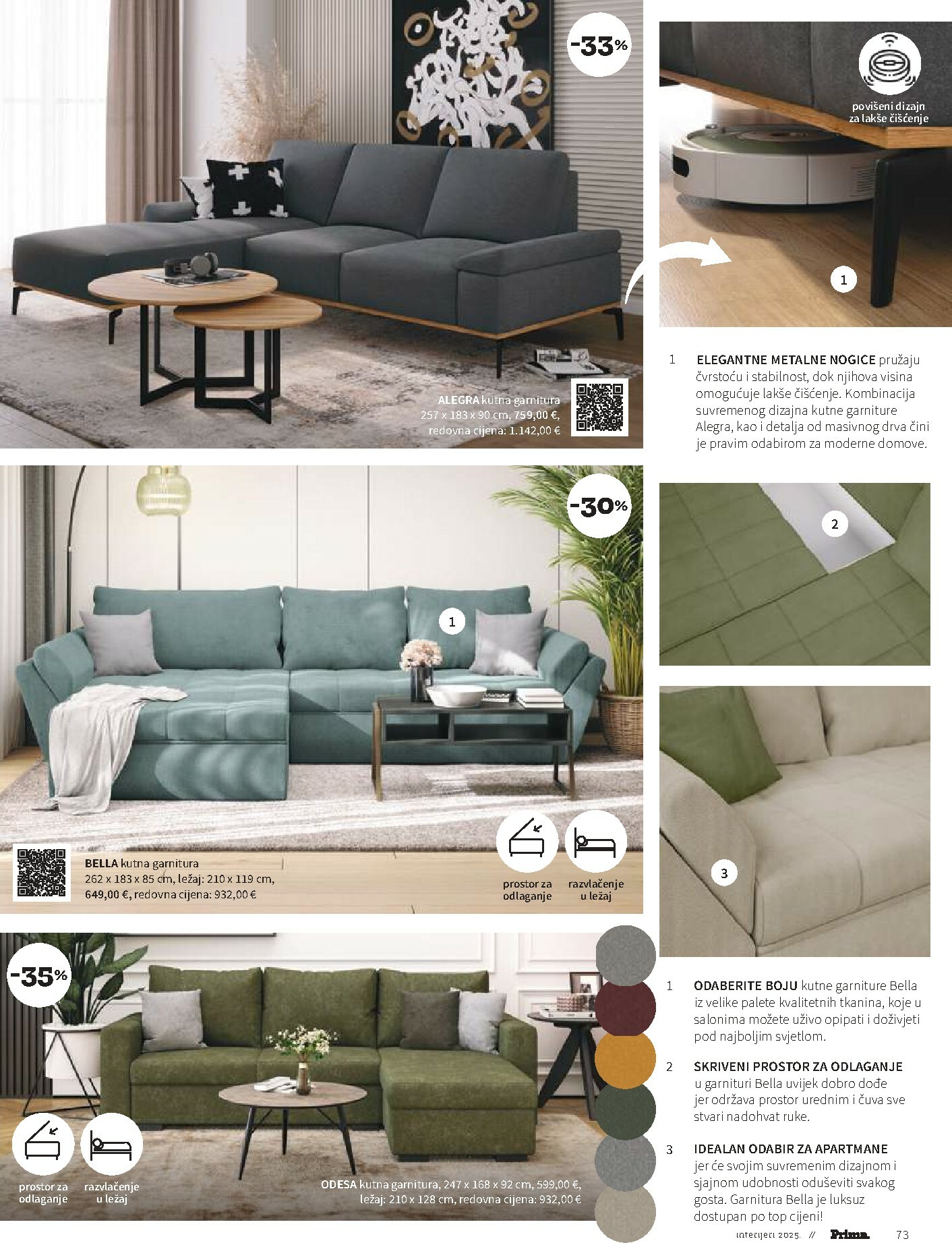 prima - Prelistajte katalog Prima - Interijeri katalog, vrijedi od 01.10. do 31.12. - page: 75