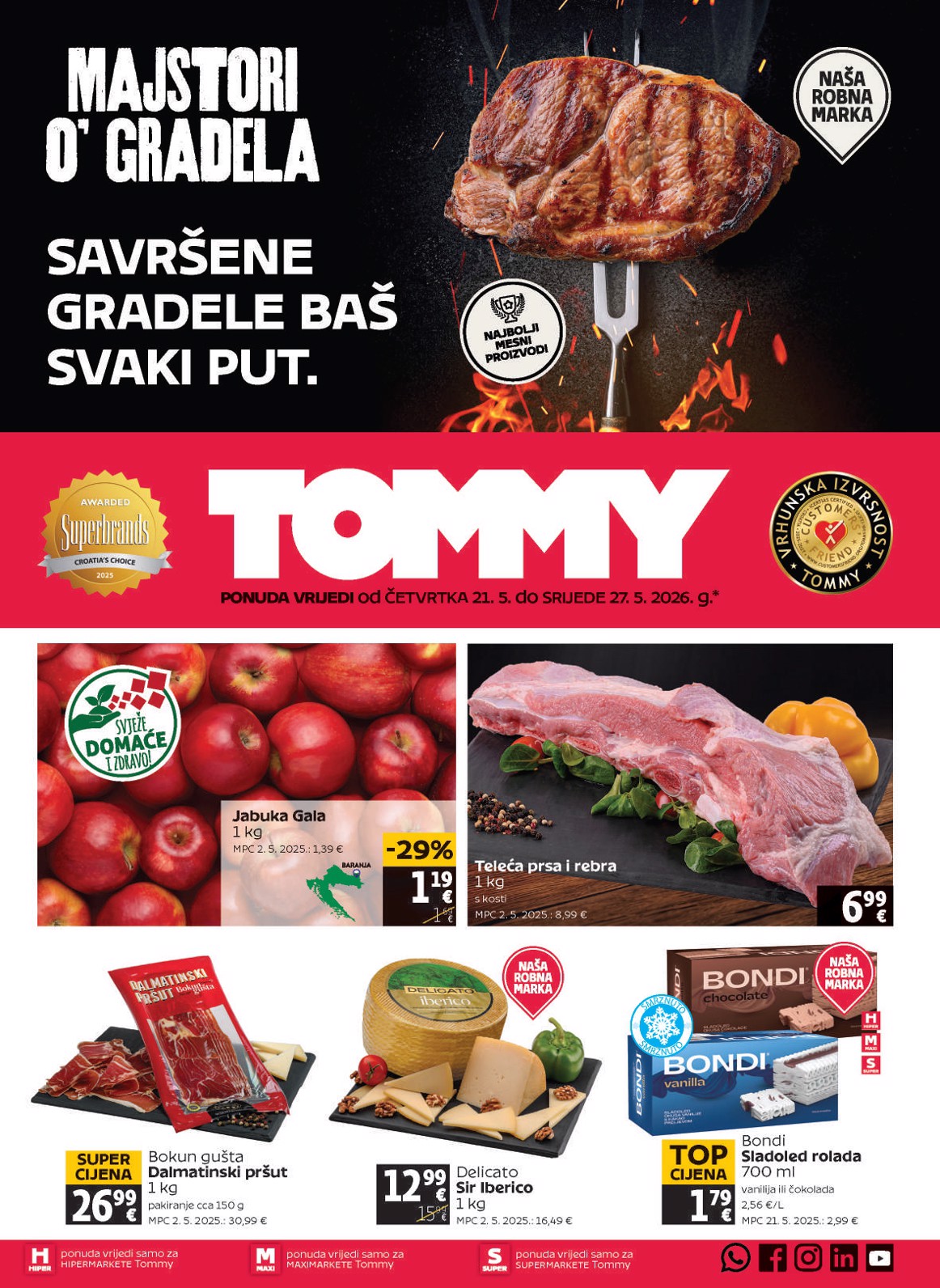 tommy - Novi Tommy katalog od četvrtka, 21.05.2026 do srijede, 27.05.2026 - page: 1
