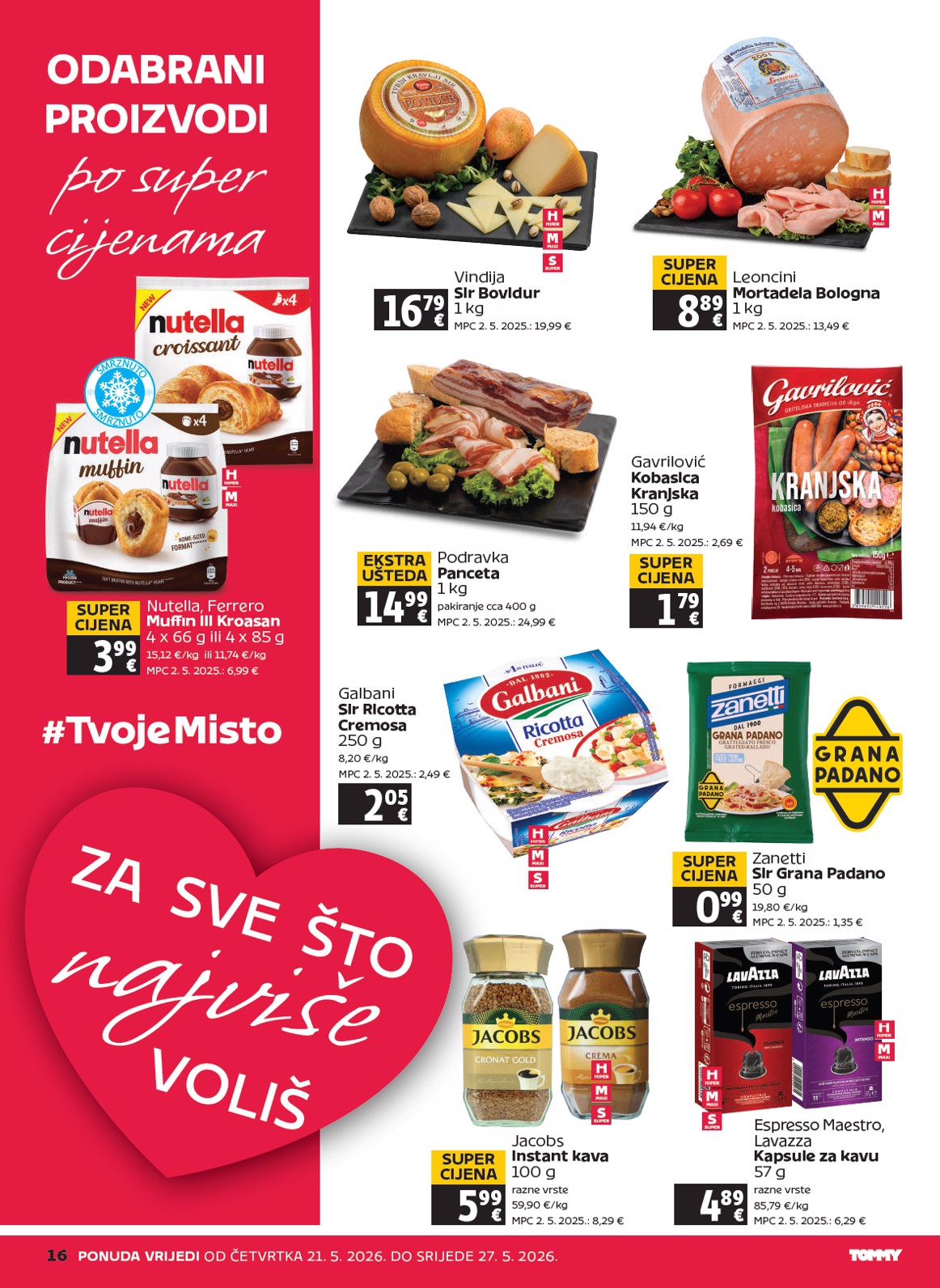 tommy - Novi Tommy katalog od četvrtka, 21.05.2026 do srijede, 27.05.2026 - page: 16