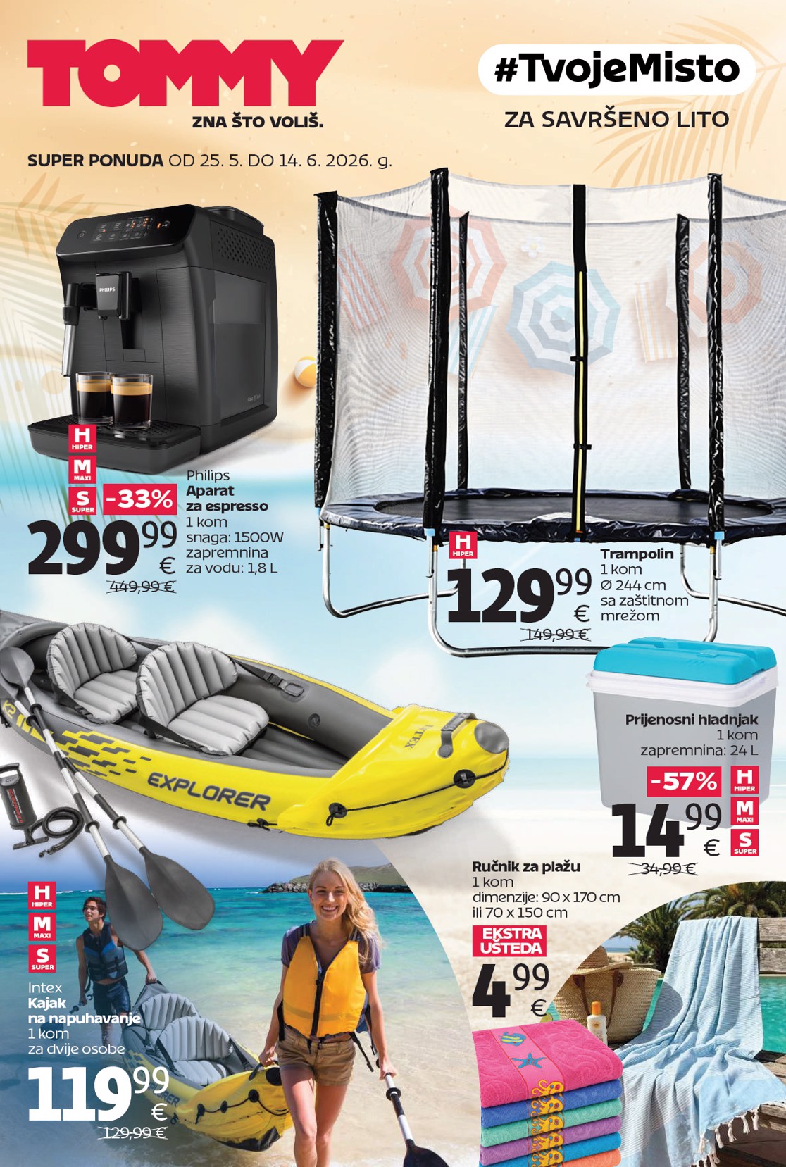 tommy - Aktualni katalog Tommy - #TvojeMisto za lito od ponedjeljka, 25.05.2026 do nedjelje, 14.06.2026 - page: 1