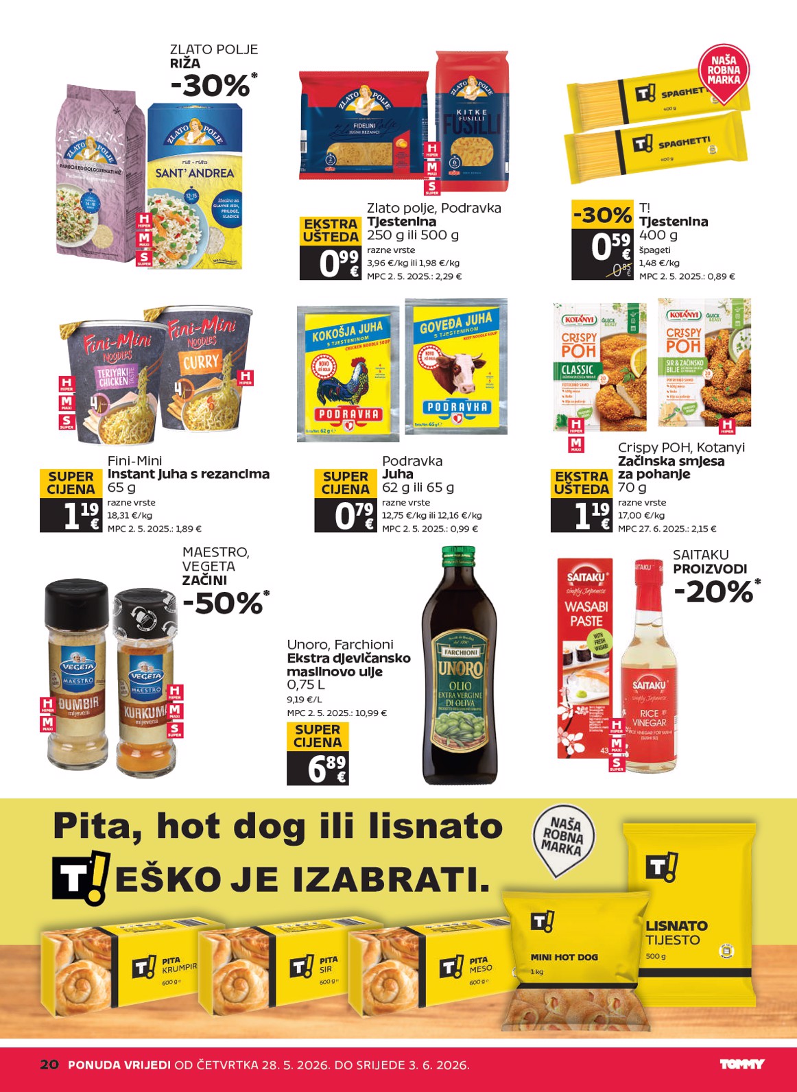 tommy - Novi Tommy katalog od četvrtka, 28.05.2026 do srijede, 03.06.2026 - page: 20