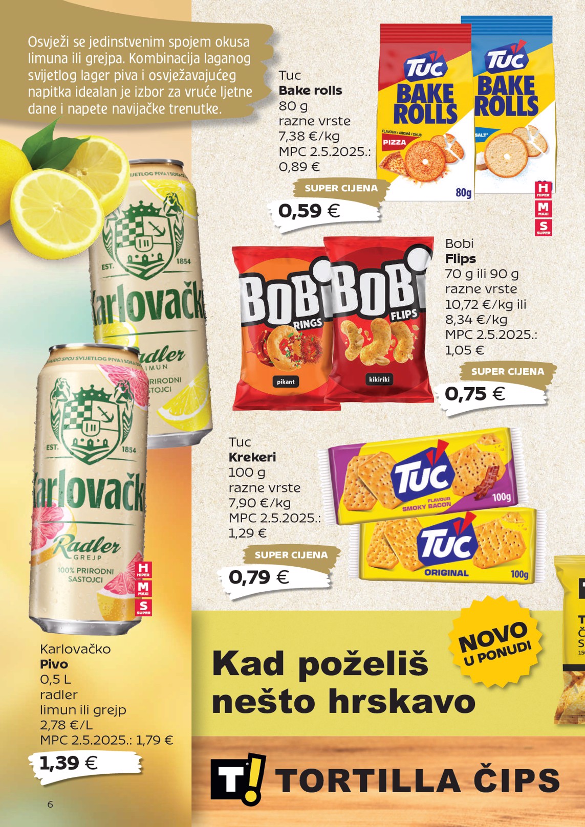 tommy - Aktualni katalog Tommy - Super ponuda za ekipu i druženje od ponedjeljka, 08.06.2026 do nedjelje, 28.06.2026 - page: 6