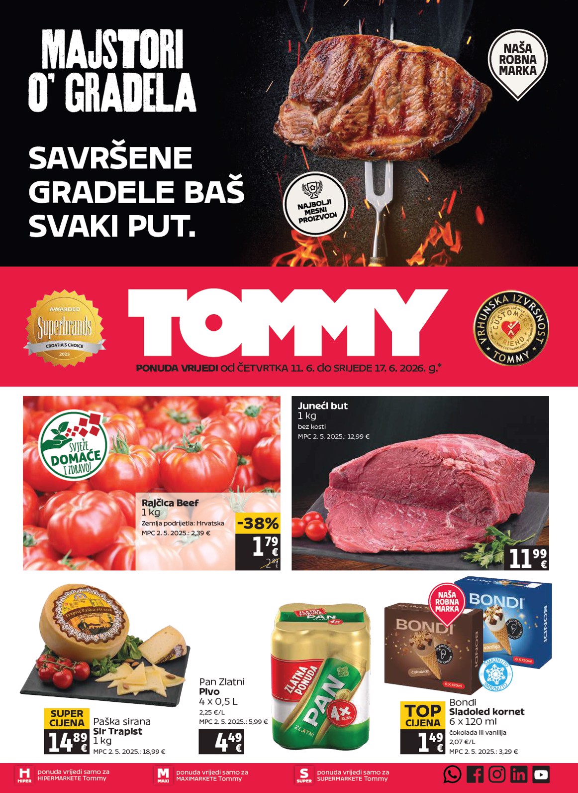 tommy - Aktualni katalog Tommy od četvrtka, 11.06.2026 do srijede, 17.06.2026 - page: 1