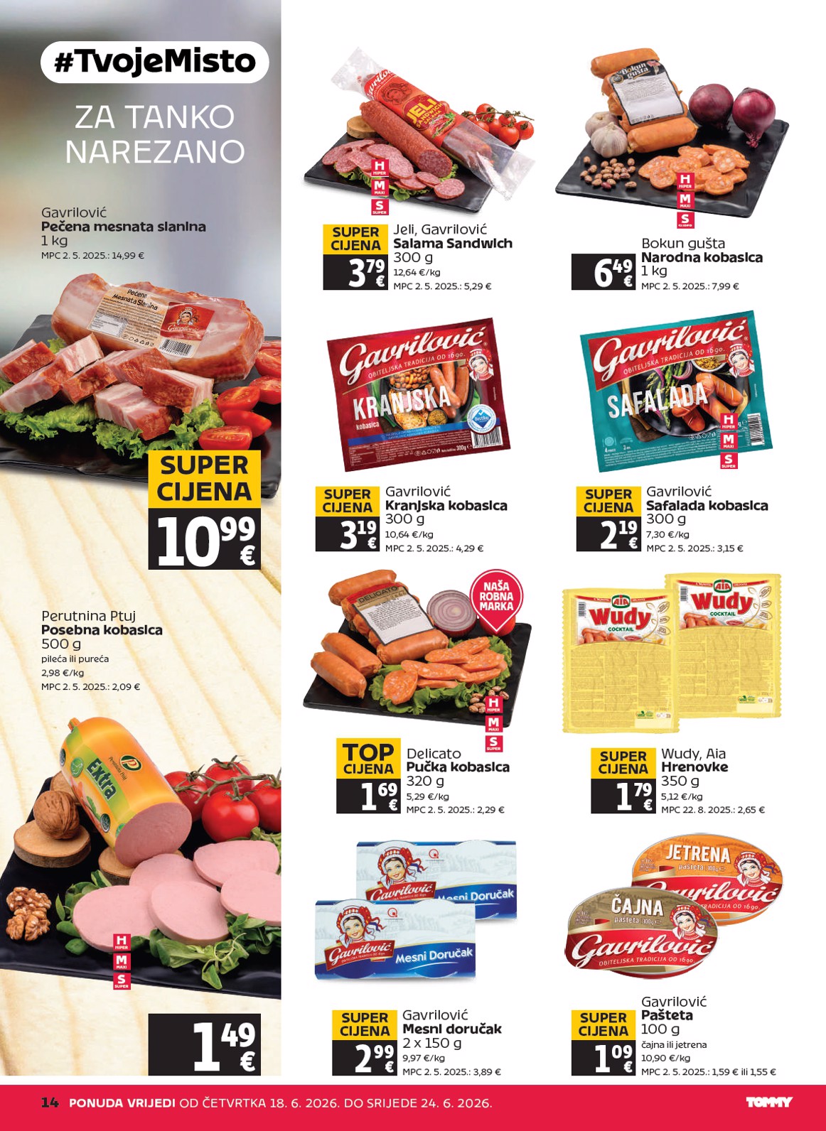 tommy - Aktualni katalog Tommy od četvrtka, 18.06.2026 do srijede, 24.06.2026 - page: 14