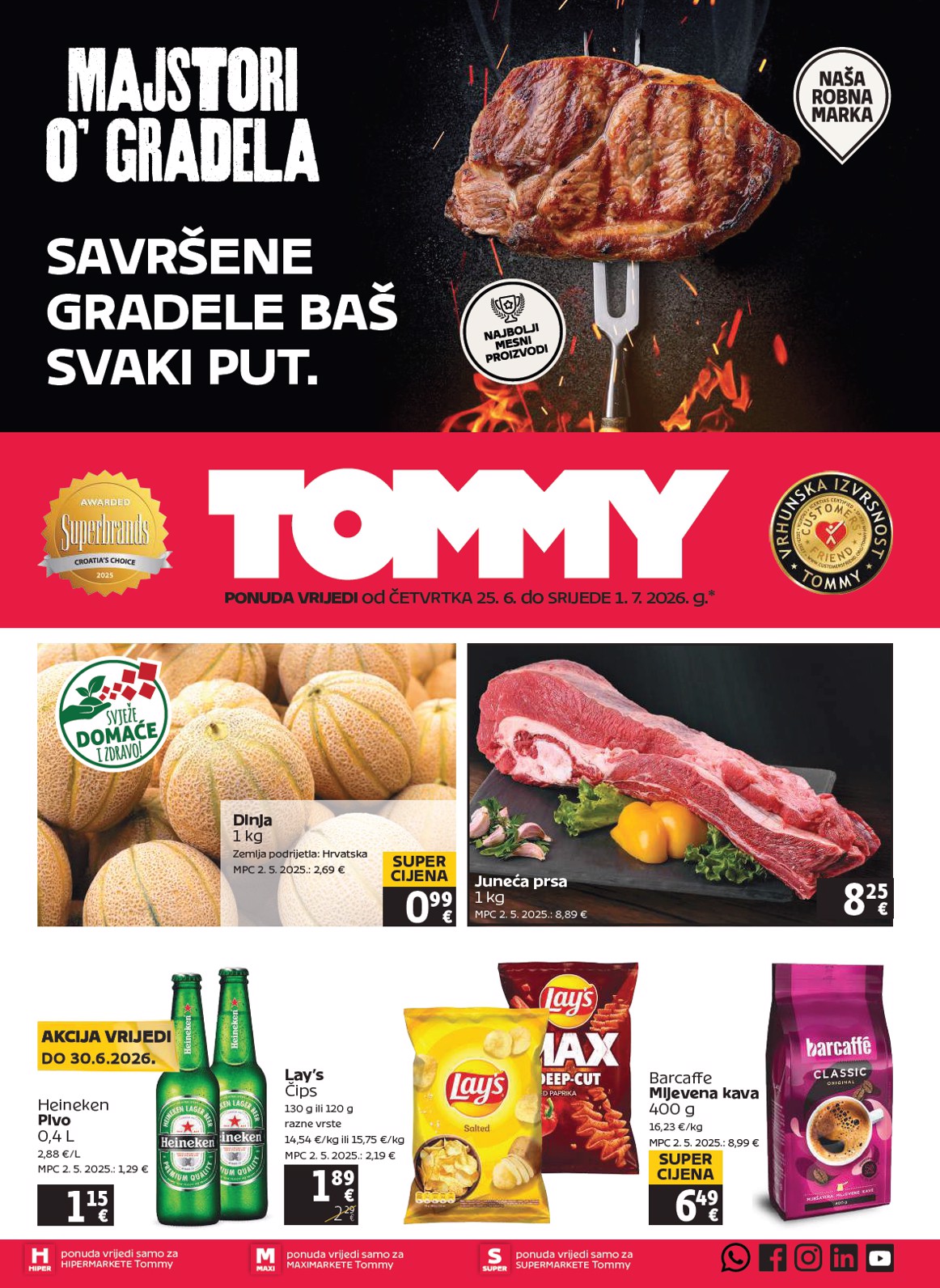 tommy - Novi Tommy katalog od četvrtka, 25.06.2026 do srijede, 01.07.2026