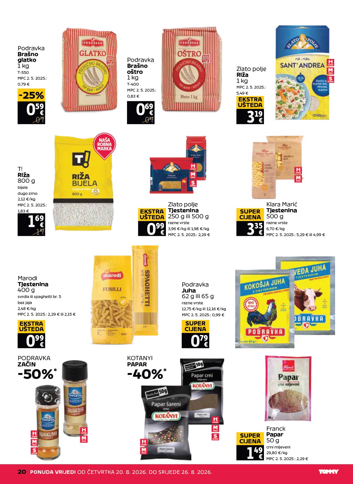 tommy - Novi Tommy katalog od četvrtka, 20.08.2026 do srijede, 26.08.2026 - page: 20
