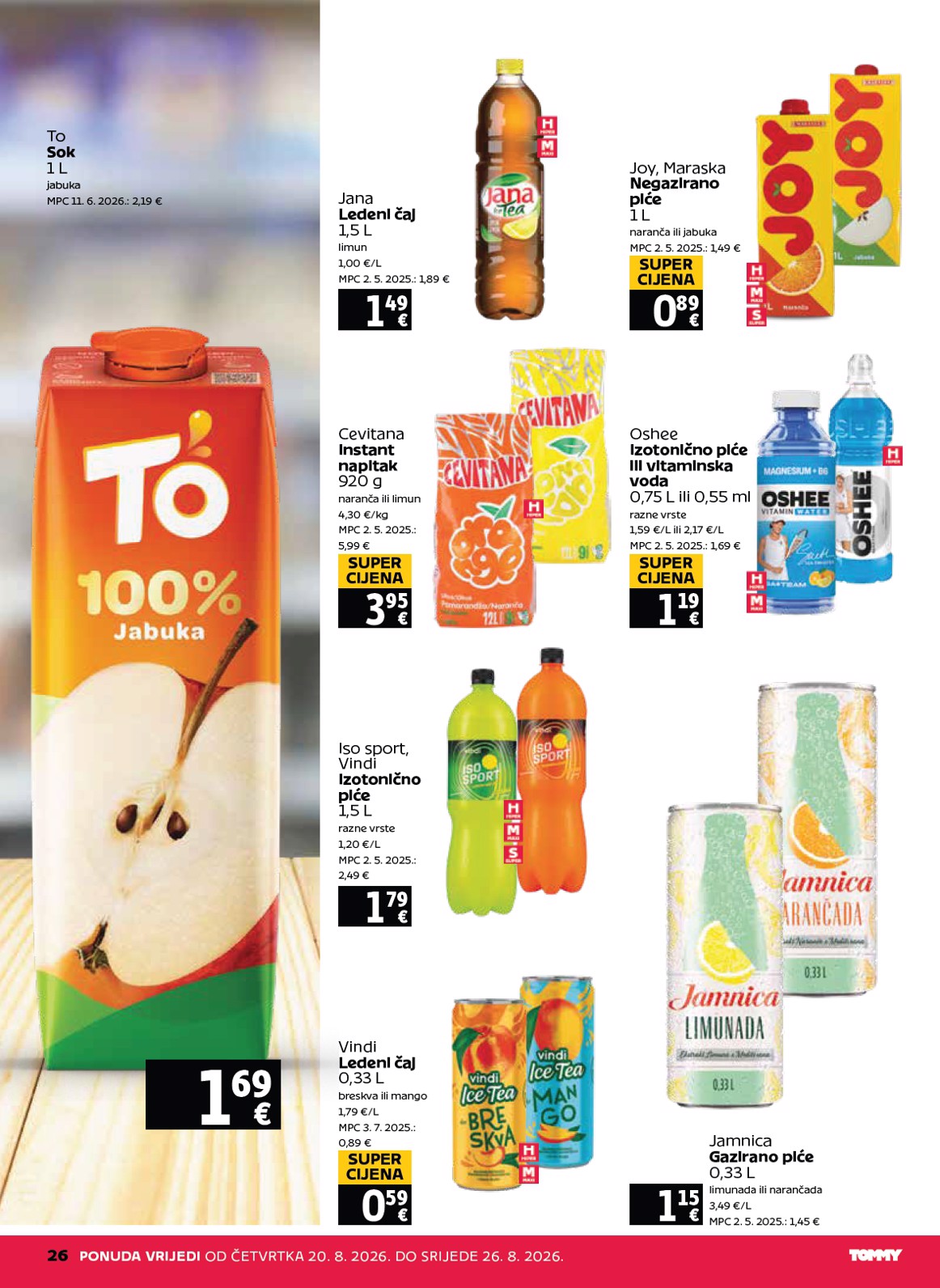 tommy - Novi Tommy katalog od četvrtka, 20.08.2026 do srijede, 26.08.2026 - page: 26