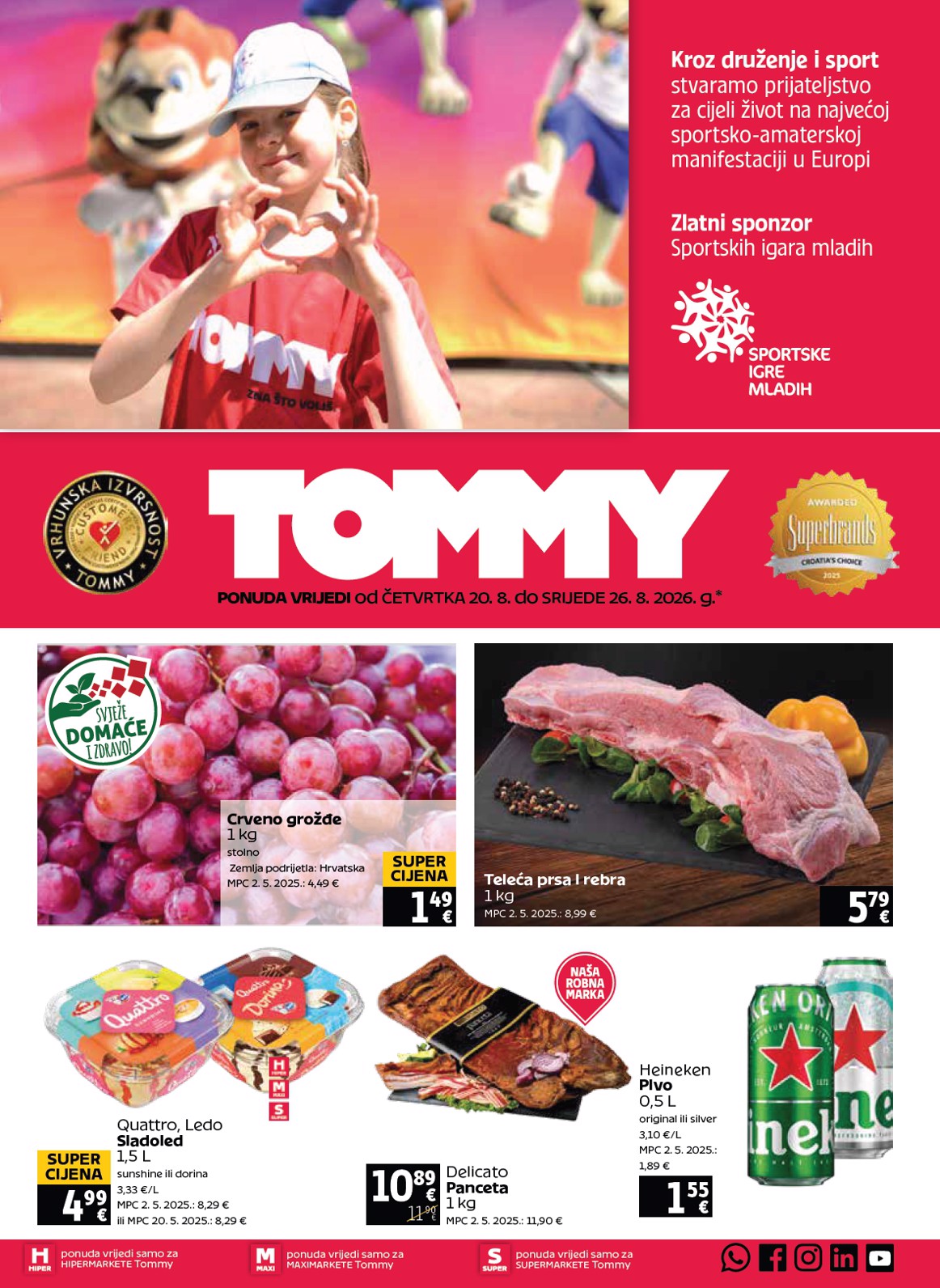 tommy - Novi Tommy katalog od četvrtka, 20.08.2026 do srijede, 26.08.2026