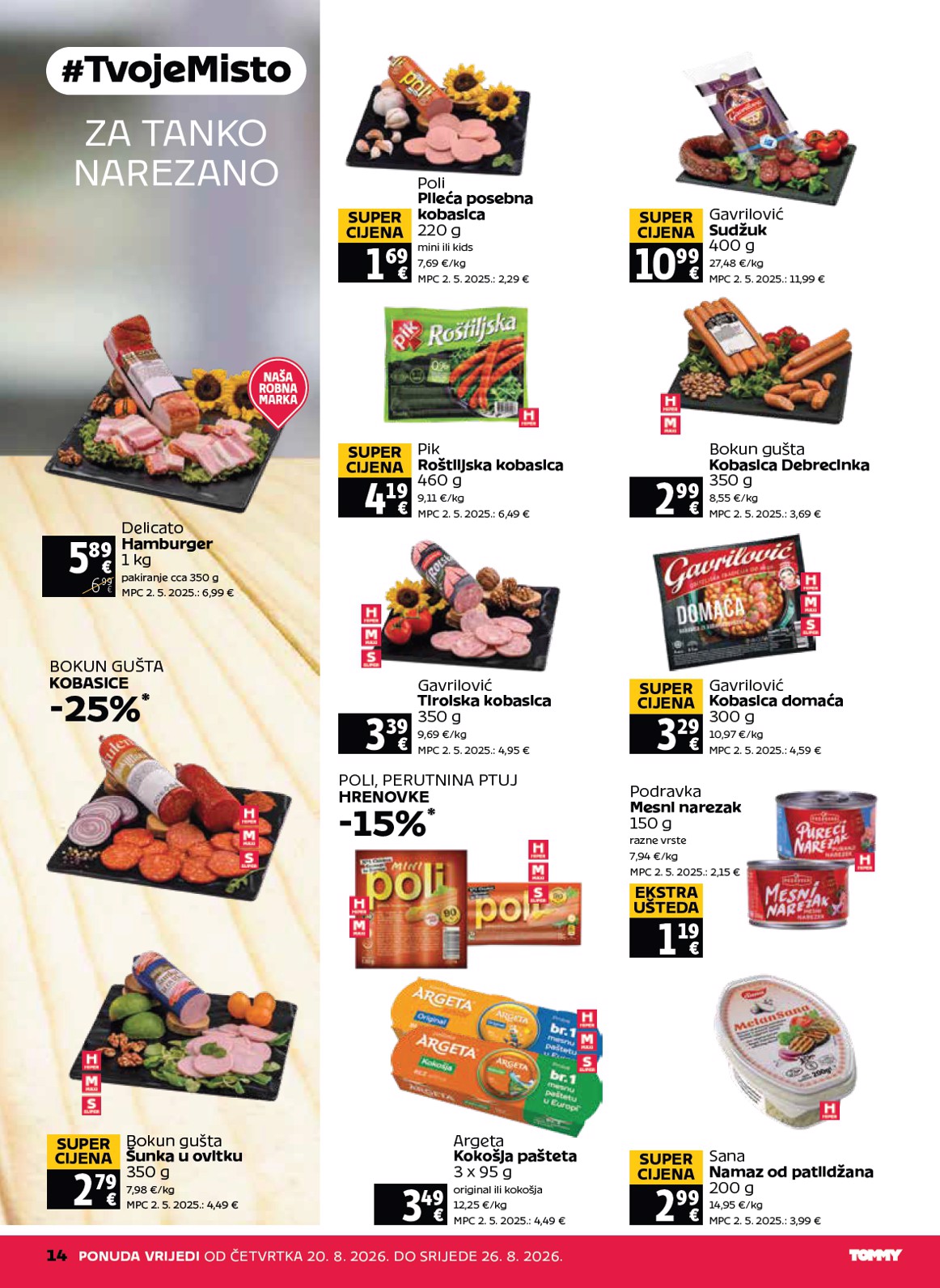 tommy - Novi Tommy katalog od četvrtka, 20.08.2026 do srijede, 26.08.2026 - page: 14