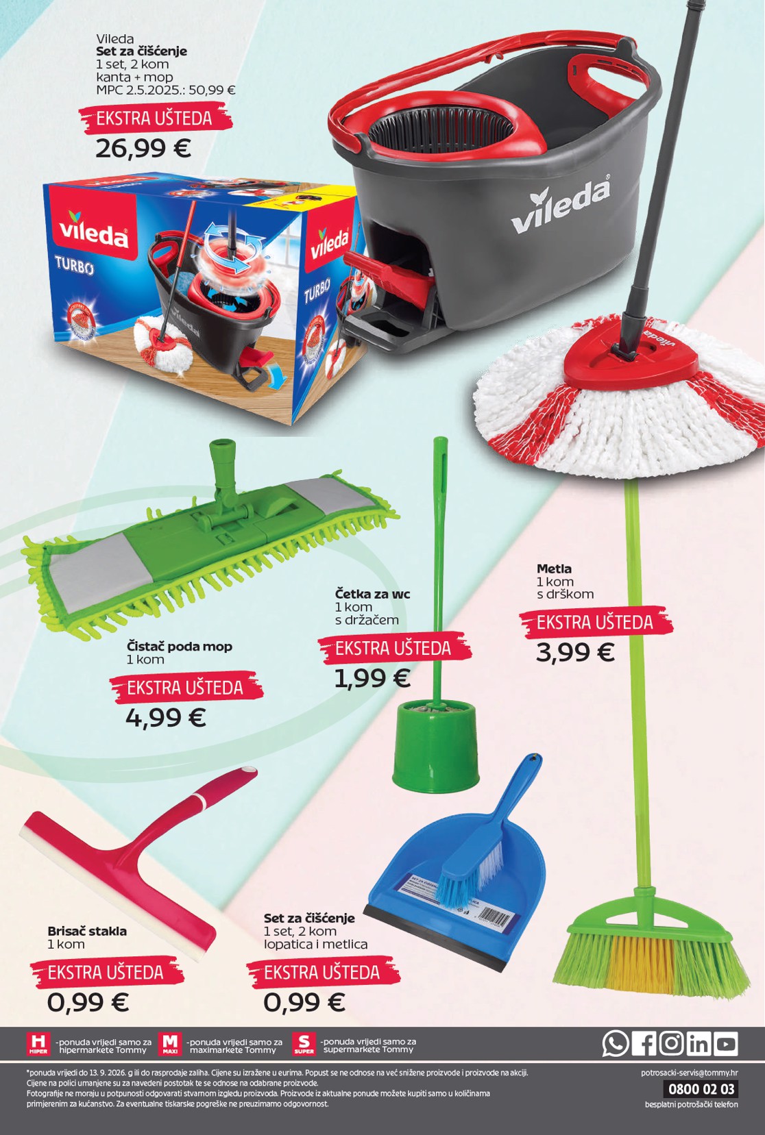 tommy - Aktualni katalog Tommy - Super ponuda za domaćinstvo od četvrtka, 20.08.2026 do nedjelje, 13.09.2026 - page: 6