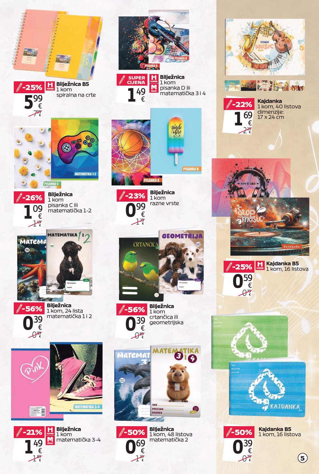 tommy - Aktualni katalog Tommy - Super ponuda za školarce od četvrtka, 20.08.2026 do nedjelje, 13.09.2026 - page: 5