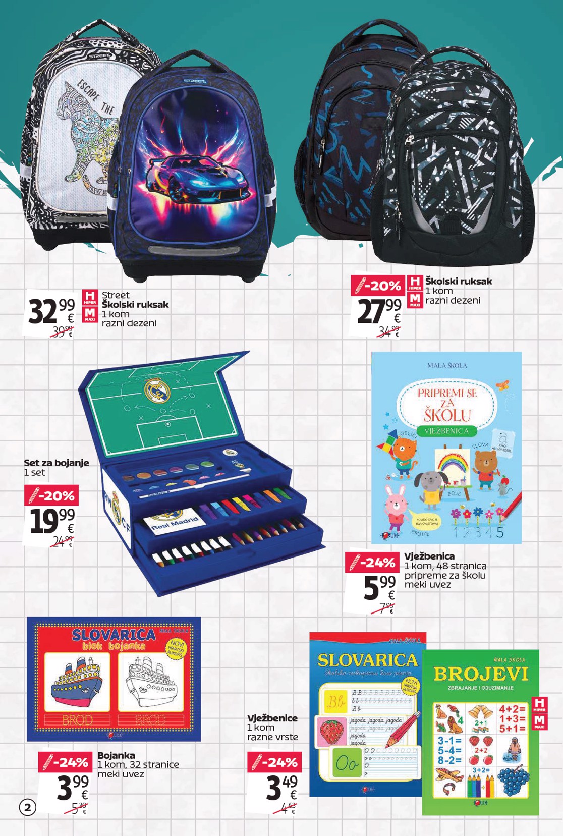 tommy - Aktualni katalog Tommy - Super ponuda za školarce od četvrtka, 20.08.2026 do nedjelje, 13.09.2026 - page: 2