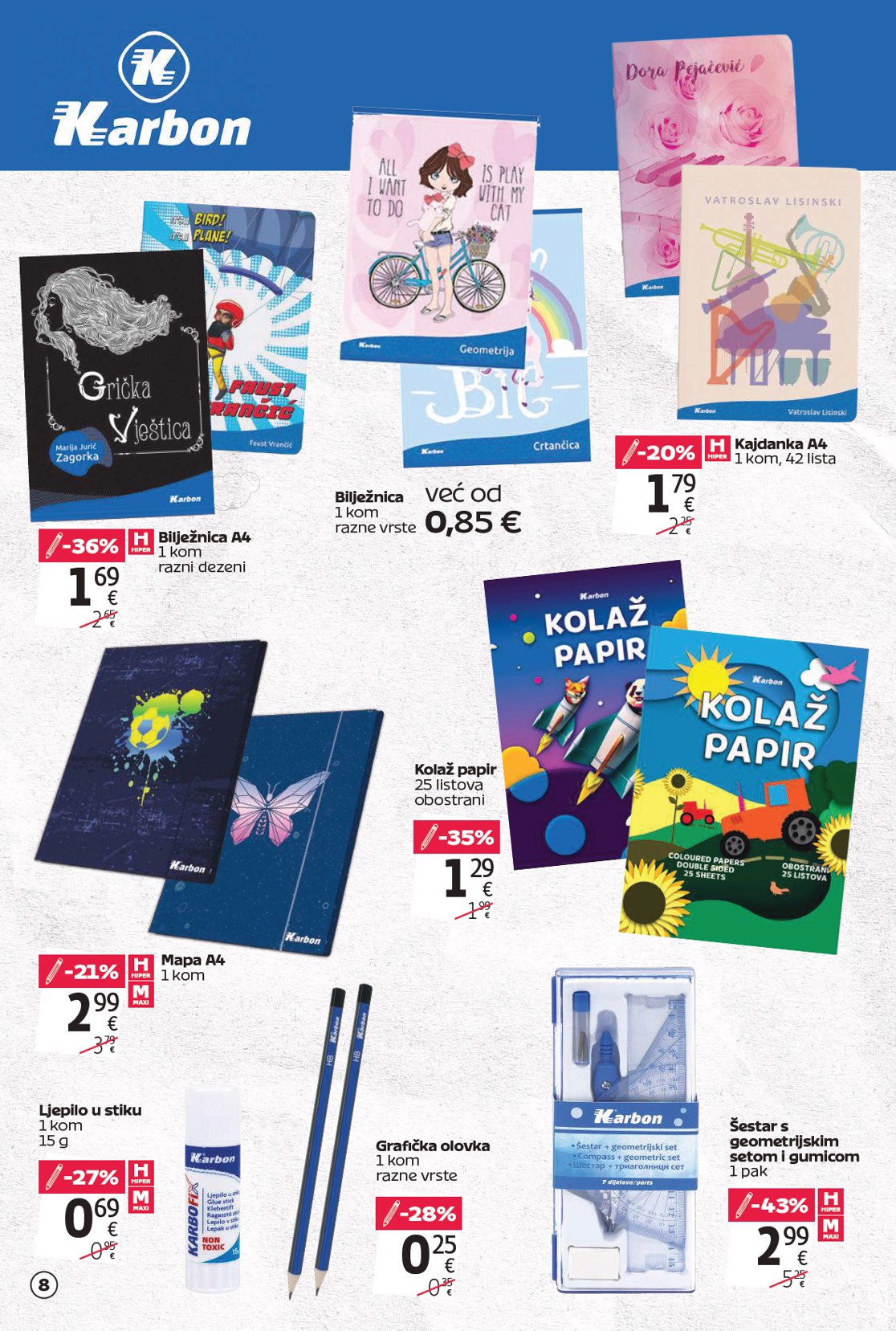 tommy - Aktualni katalog Tommy - Super ponuda za školarce od četvrtka, 20.08.2026 do nedjelje, 13.09.2026 - page: 8