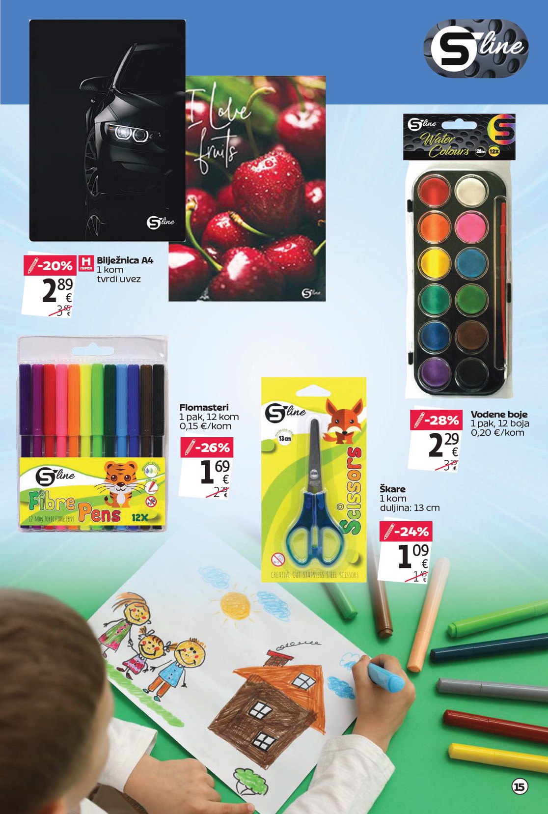 tommy - Aktualni katalog Tommy - Super ponuda za školarce od četvrtka, 20.08.2026 do nedjelje, 13.09.2026 - page: 15