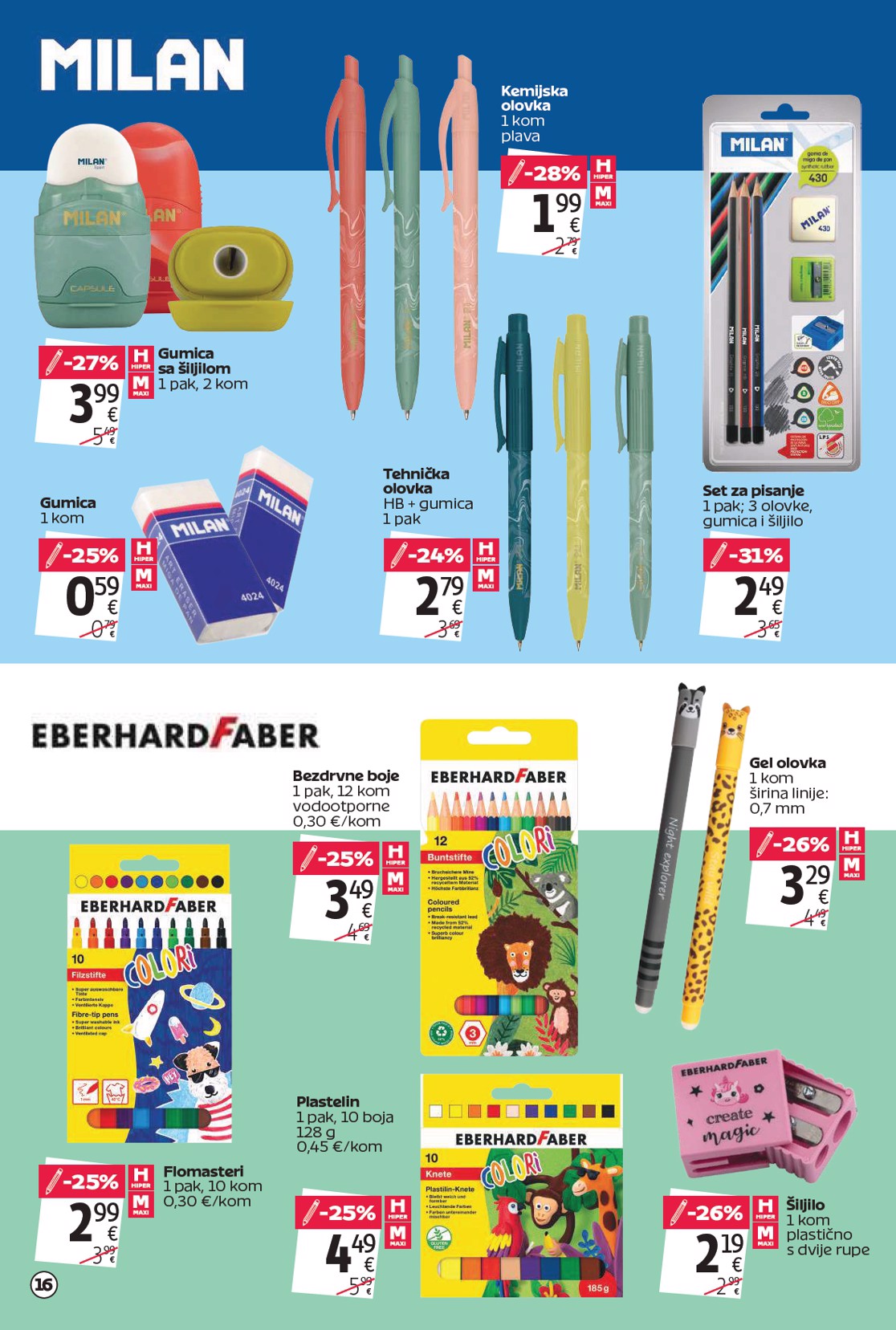 tommy - Aktualni katalog Tommy - Super ponuda za školarce od četvrtka, 20.08.2026 do nedjelje, 13.09.2026 - page: 16