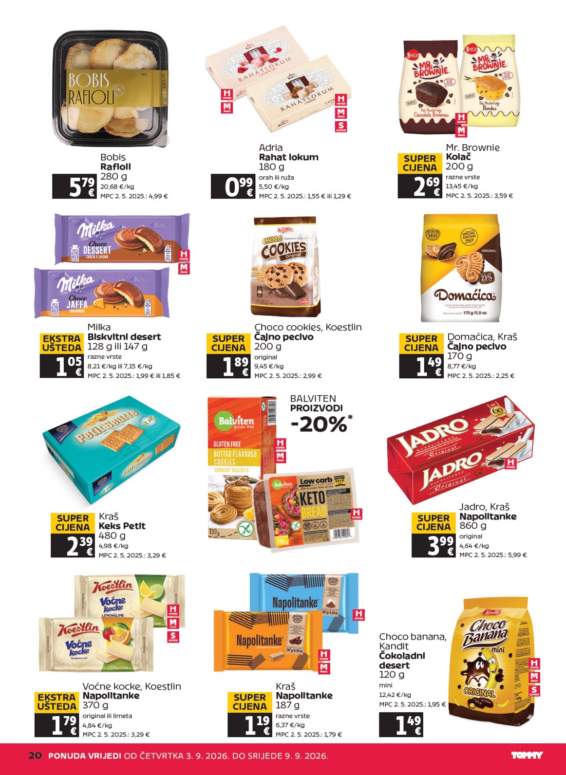 tommy - Novi Tommy katalog od četvrtka, 03.09.2026 do srijede, 09.09.2026 - page: 20