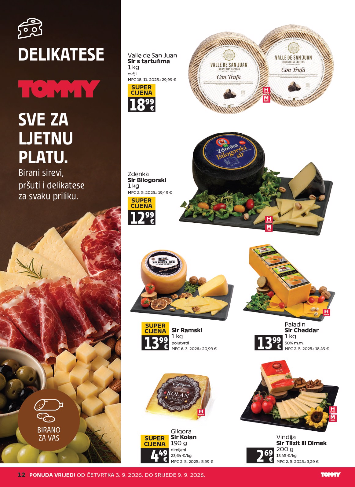 tommy - Novi Tommy katalog od četvrtka, 03.09.2026 do srijede, 09.09.2026 - page: 12