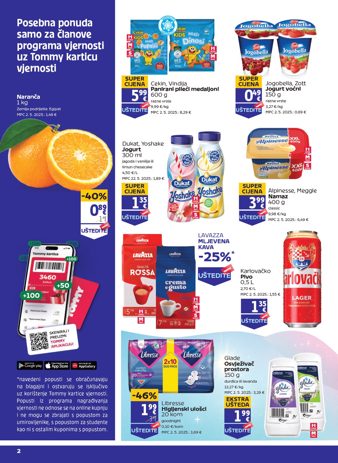 tommy - Aktualni katalog Tommy - Pogodnosti za Tommy vjerne članove od četvrtka, 03.09.2026 do srijede, 09.09.2026