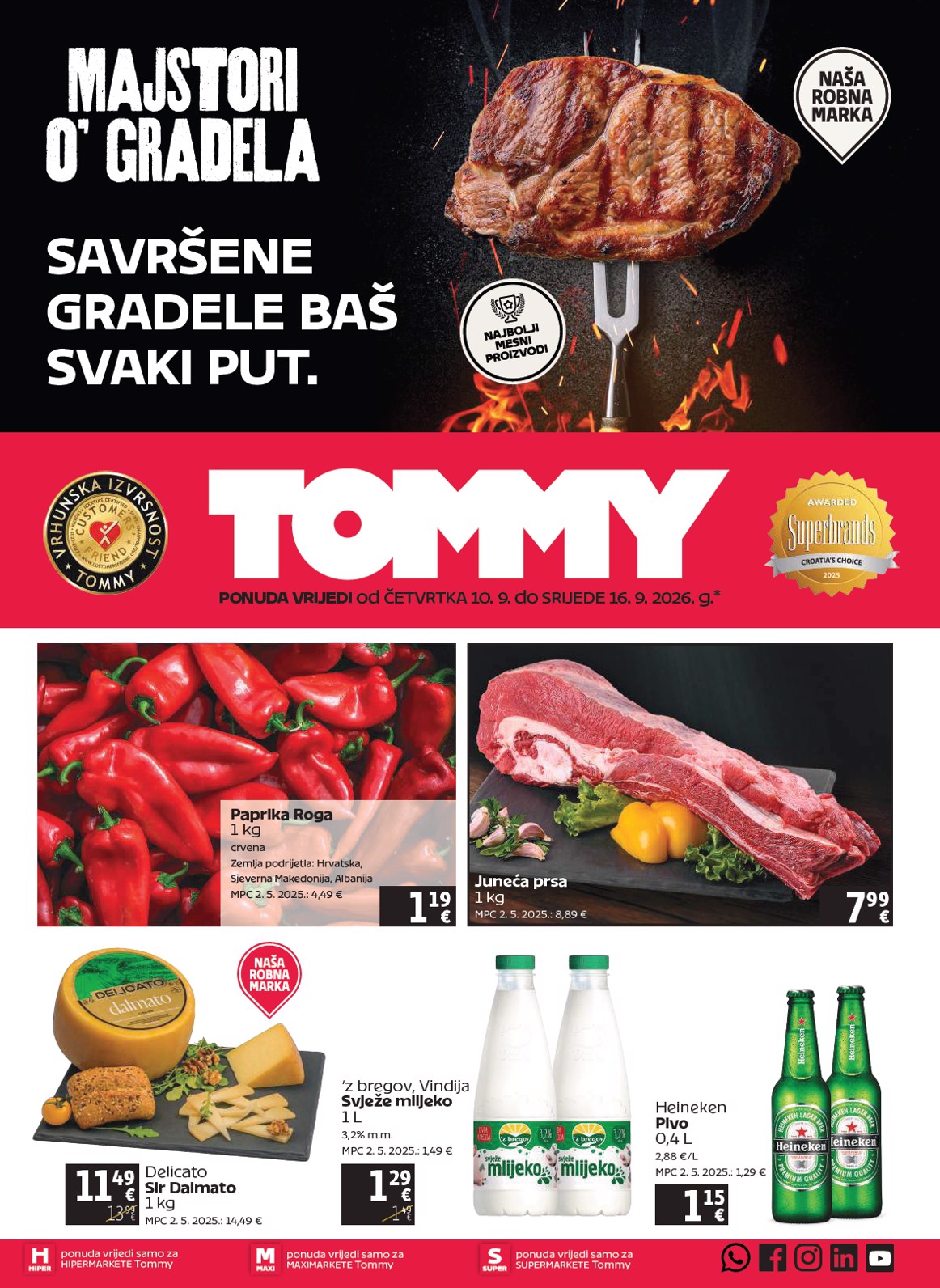 tommy - Novi Tommy katalog od četvrtka, 10.09.2026 do srijede, 16.09.2026