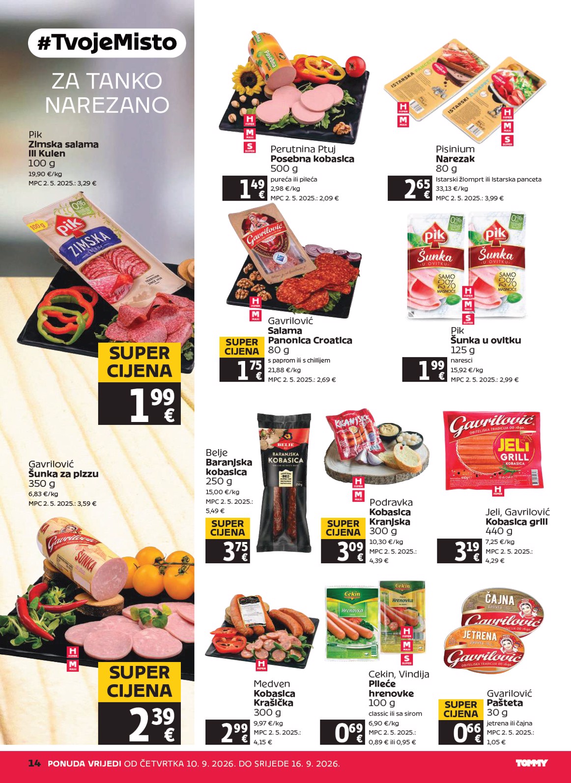 tommy - Novi Tommy katalog od četvrtka, 10.09.2026 do srijede, 16.09.2026 - page: 14