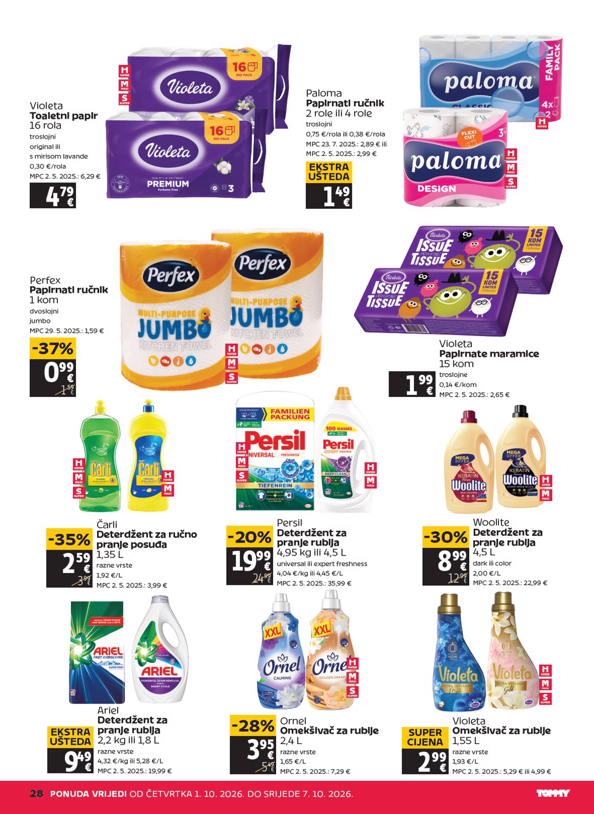 tommy - Novi Tommy katalog od četvrtka, 01.10.2026 do srijede, 07.10.2026 - page: 28