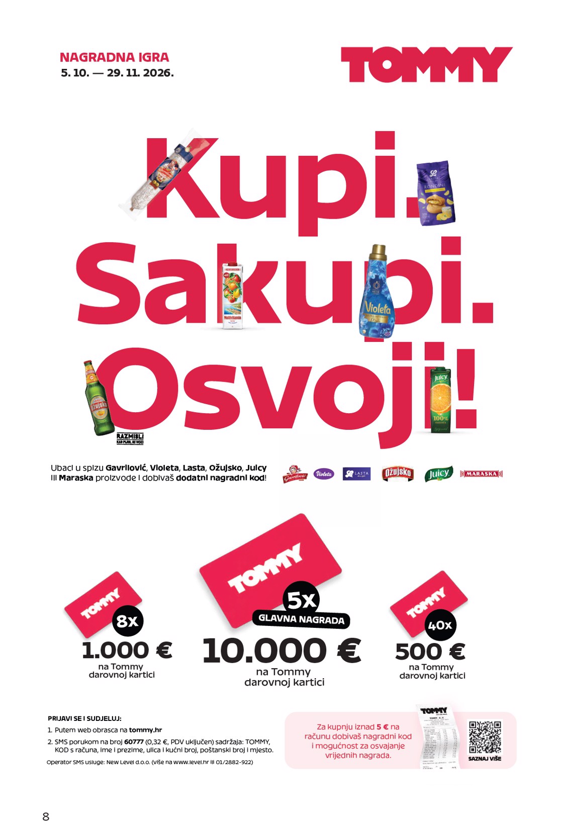 tommy - Aktualni katalog Tommy - #TvojeMisto za super ponudu od ponedjeljka, 12.10.2026 do nedjelje, 01.11.2026 - page: 8