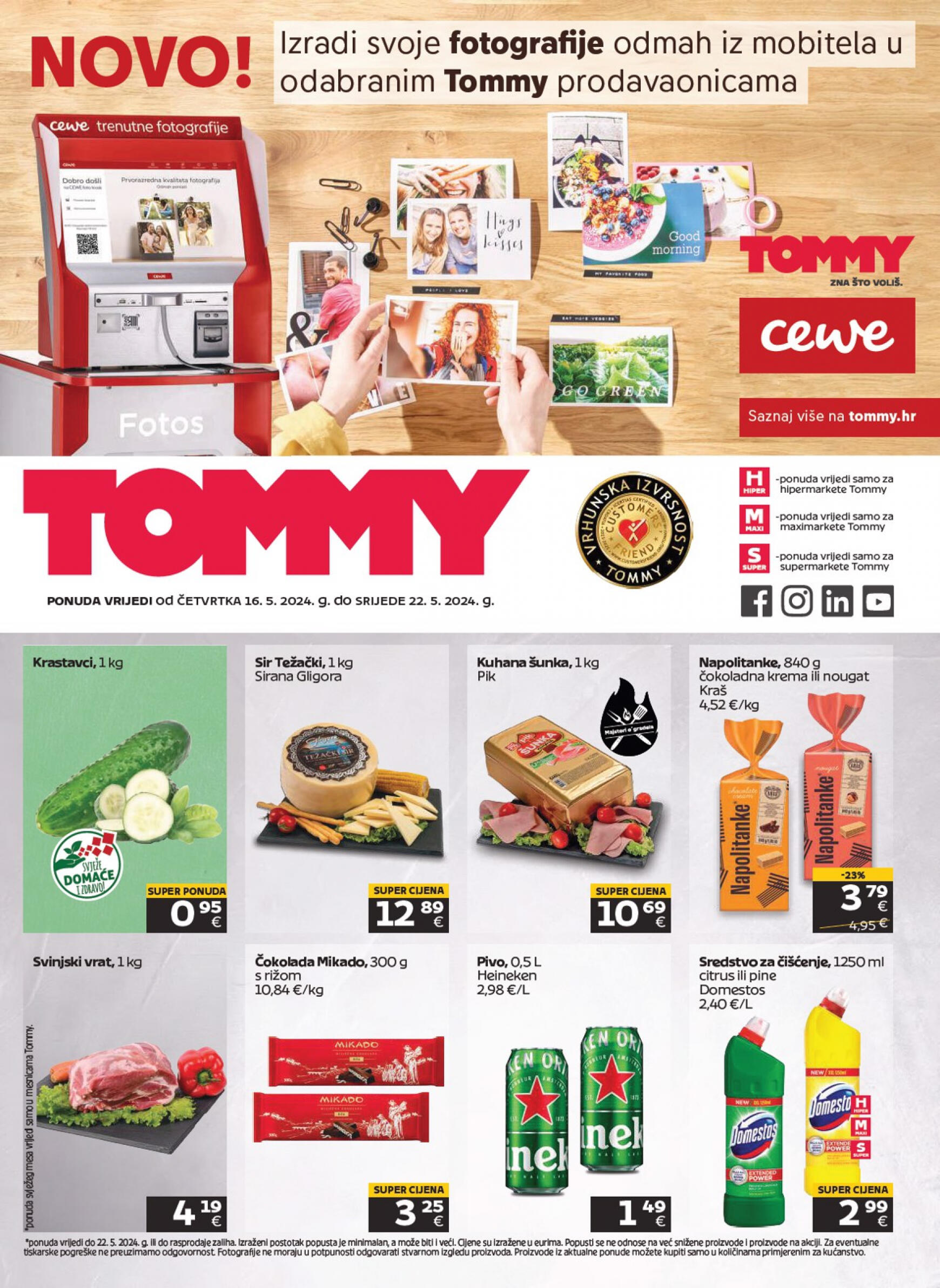 tommy - Novi katalog Tommy 16.05. - 22.05. - page: 1
