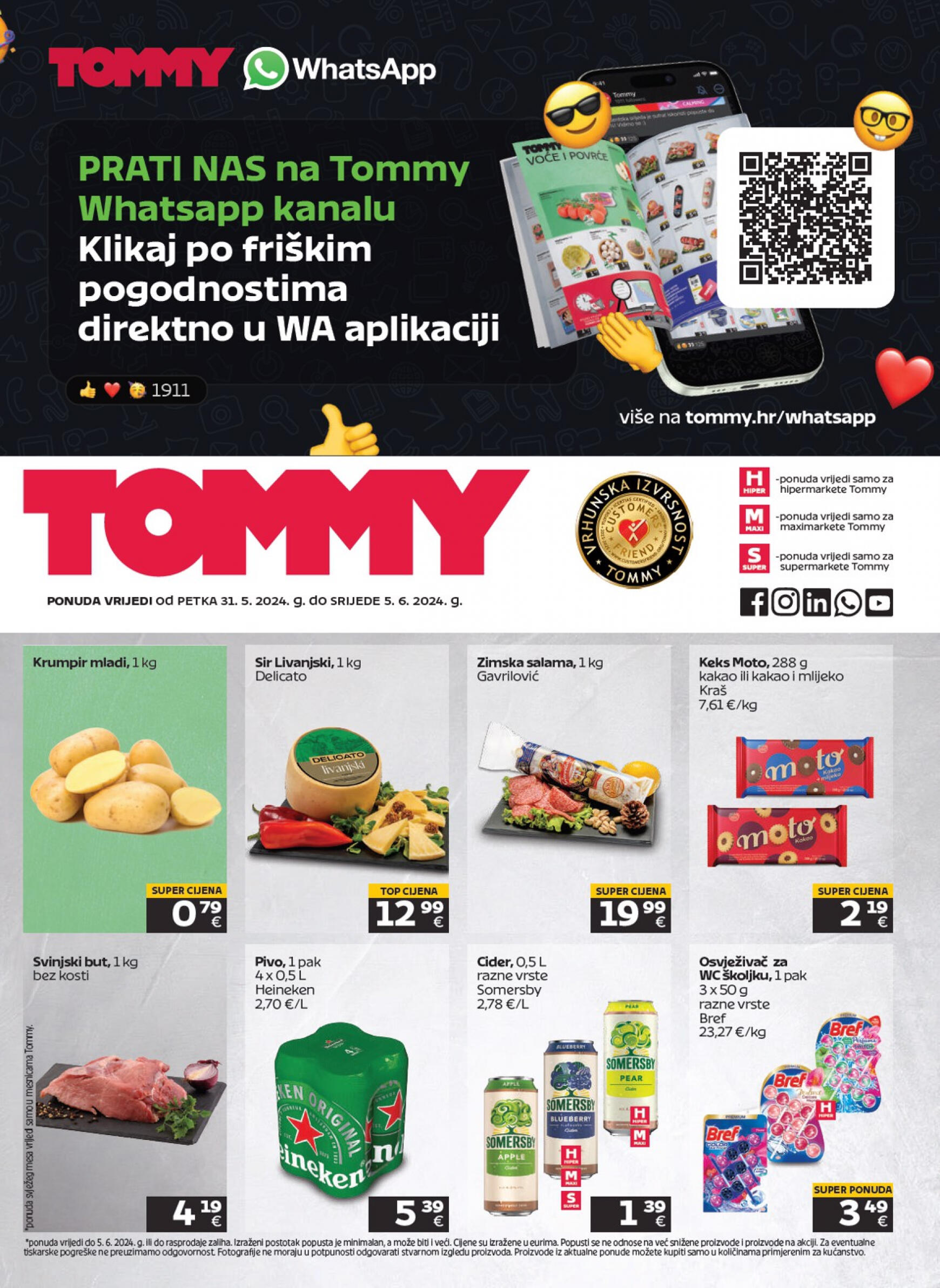 tommy - Novi katalog Tommy 31.05. - 05.06.