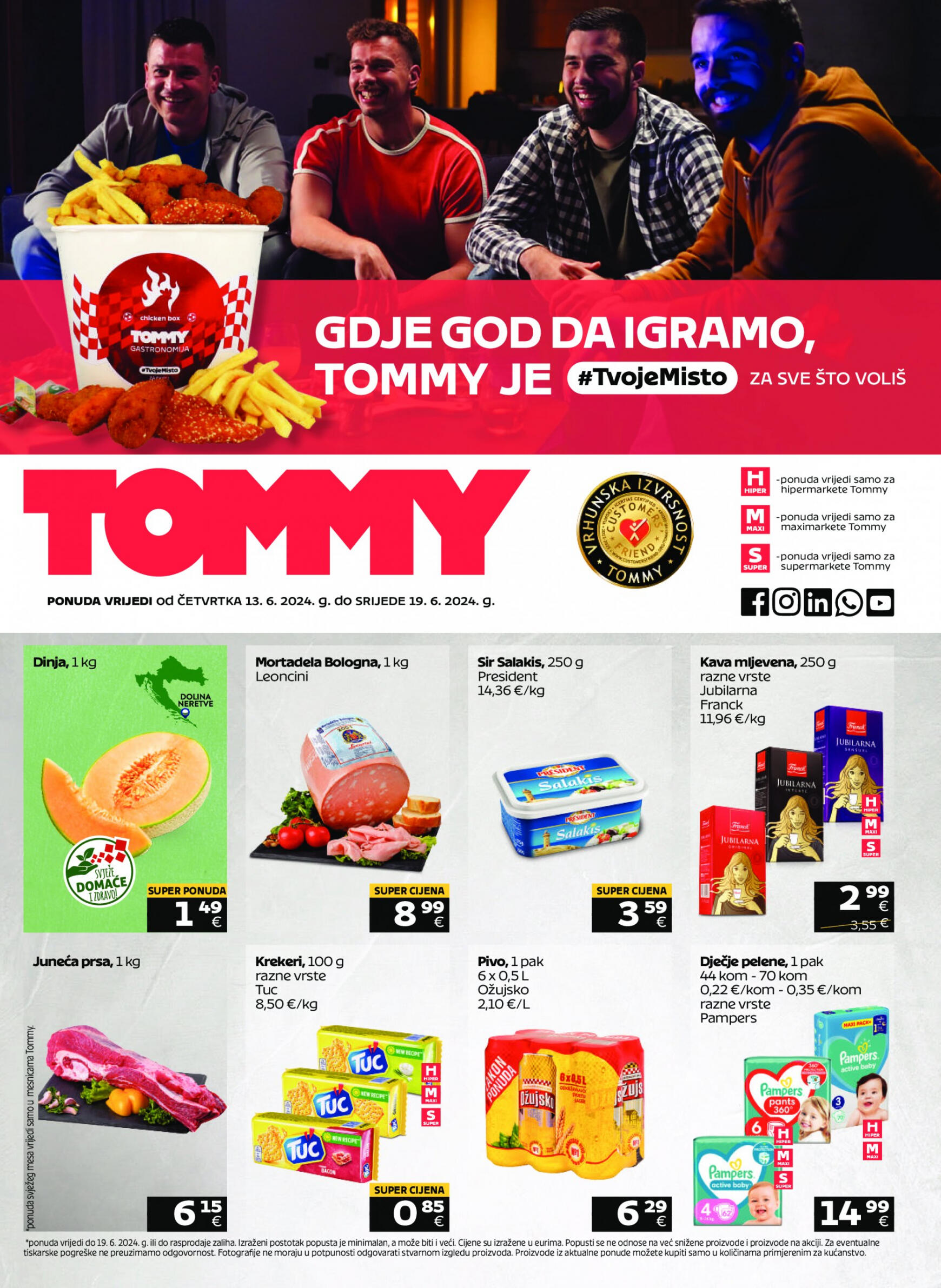 tommy - Novi katalog Tommy 13.06. - 19.06. - page: 1