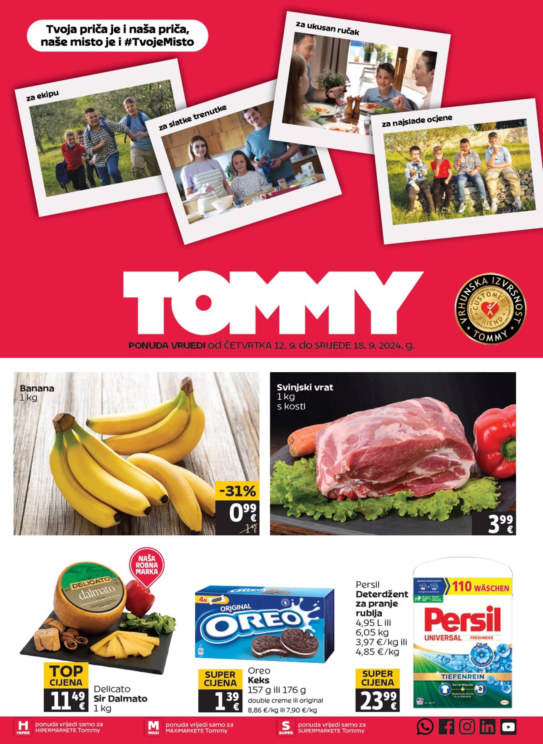 tommy - Novi katalog Tommy 12.09. - 18.09. - page: 1