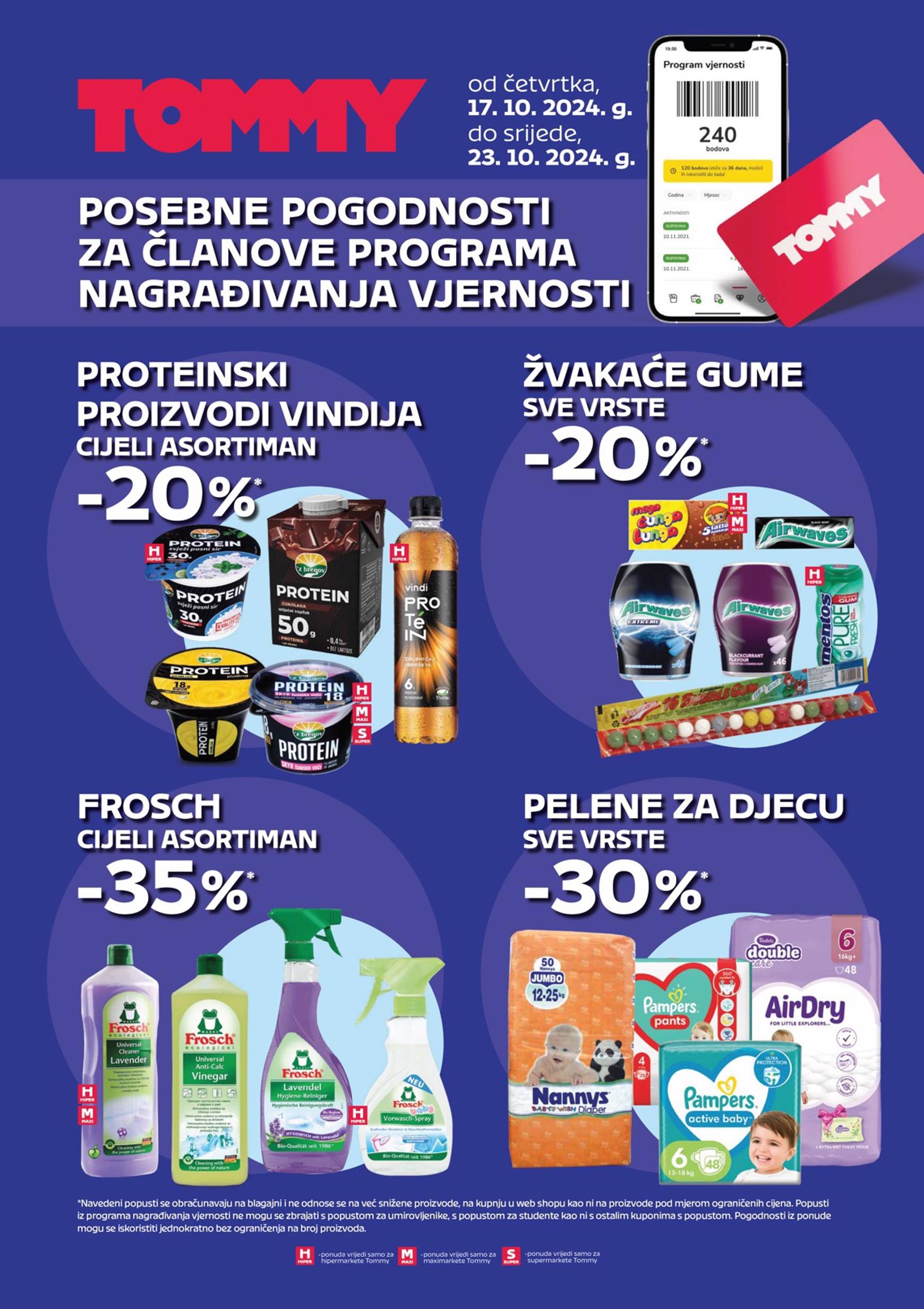 tommy - Tommy - Pogodnosti za Tommy članove katalog vrijedi od 17.10. do 23.10. - page: 1