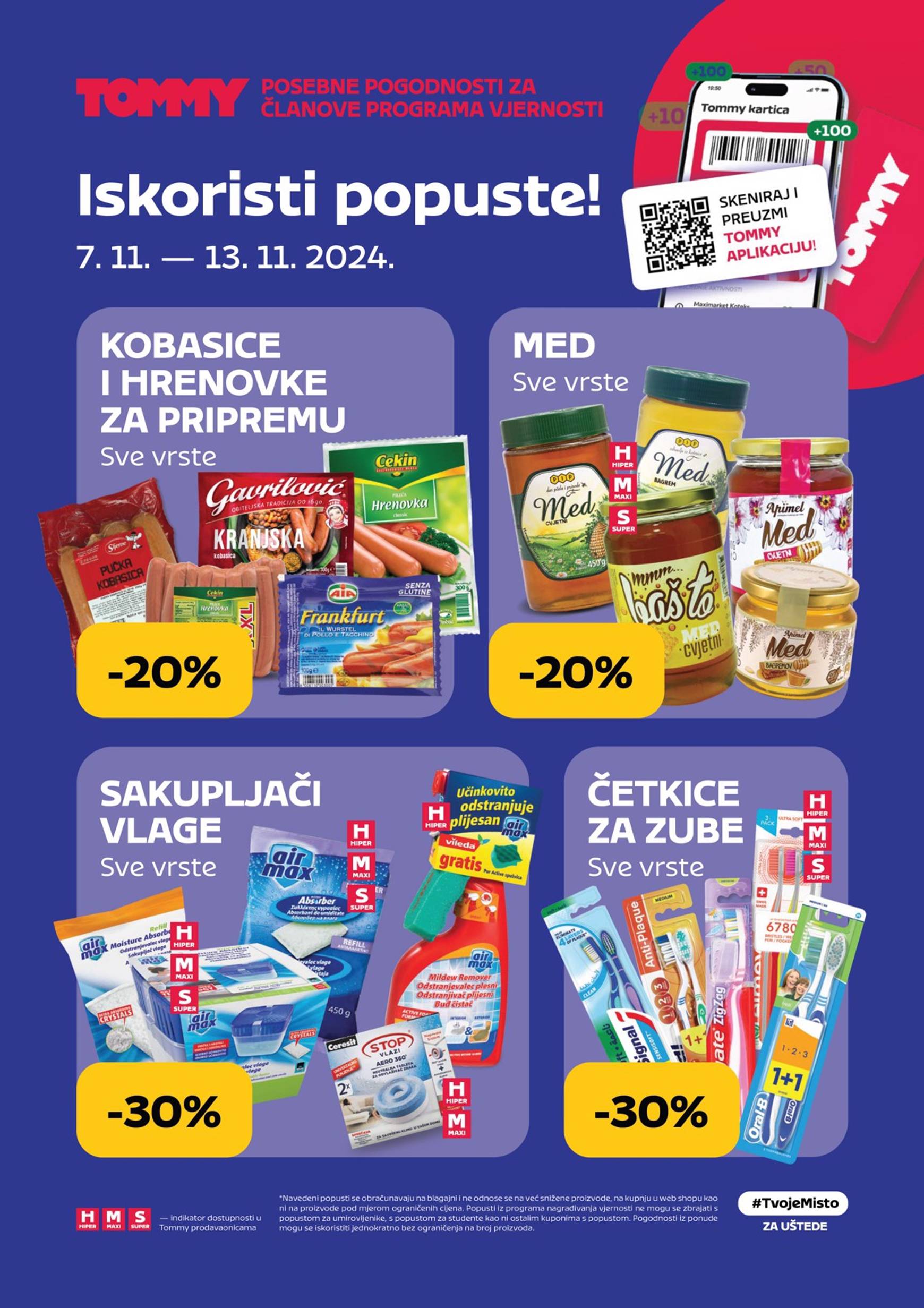 tommy - Tommy - Pogodnosti za Tommy članove katalog vrijedi od 07.11. do 13.11.