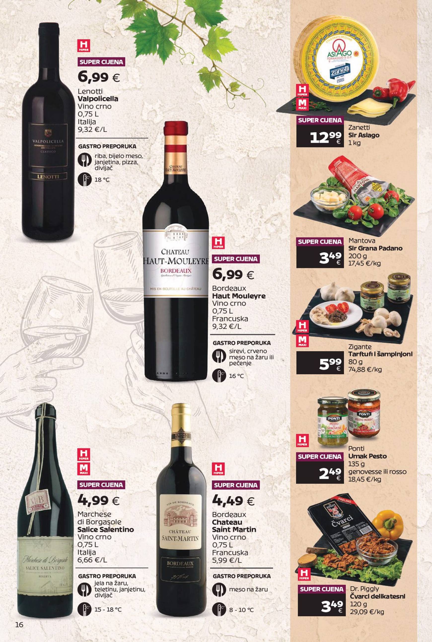 tommy - Tommy - Super ponuda vina i delicija katalog vrijedi od 02.12. do 31.12. - page: 16