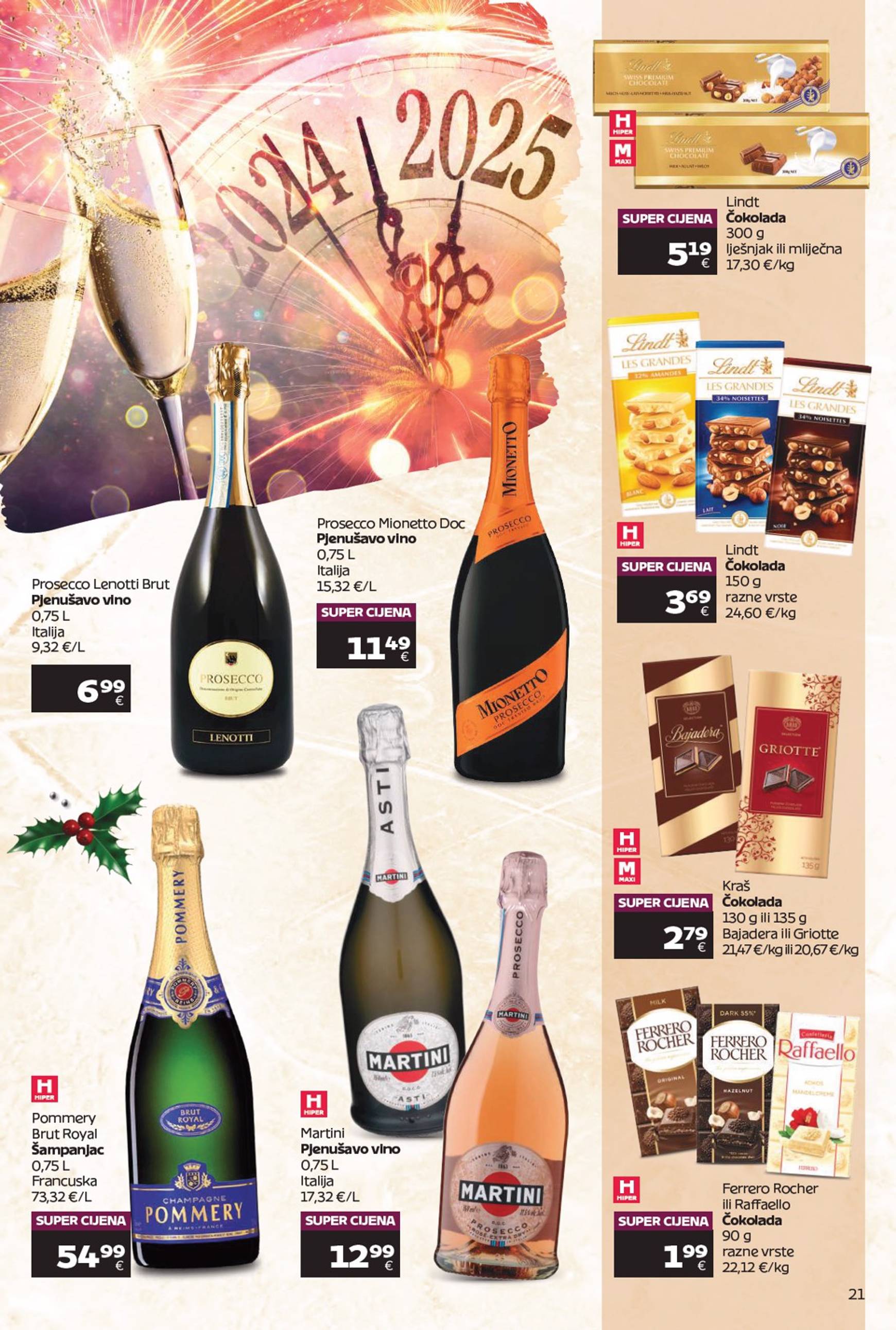 tommy - Tommy - Super ponuda vina i delicija katalog vrijedi od 02.12. do 31.12. - page: 21