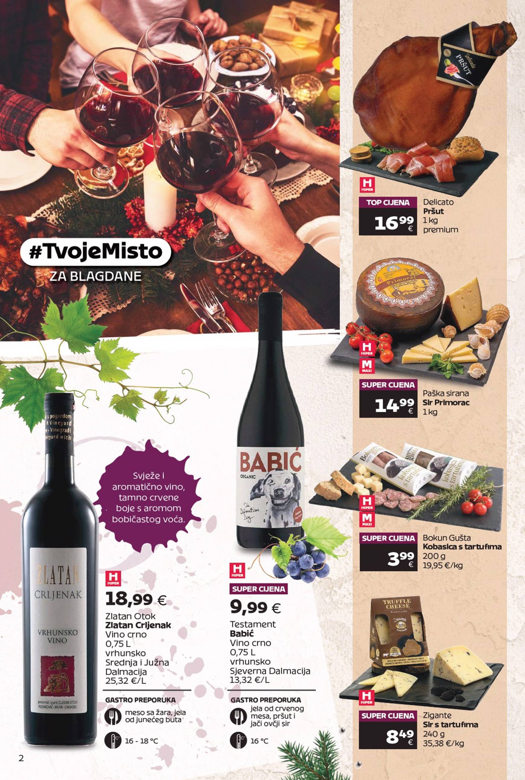 tommy - Tommy - Super ponuda vina i delicija katalog vrijedi od 02.12. do 31.12. - page: 2