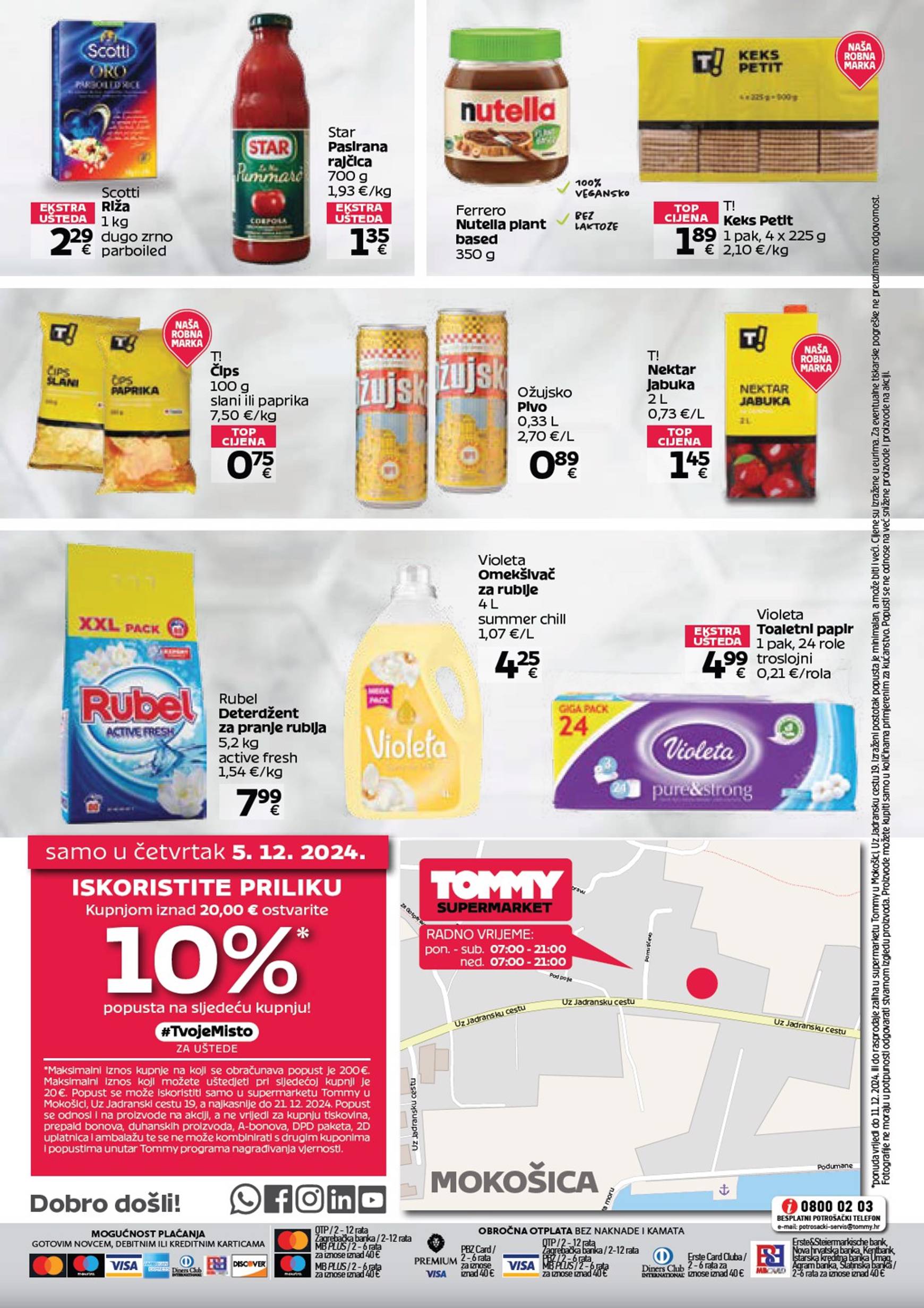 tommy - Tommy - Super ponuda u supermarketu u Mokošici katalog vrijedi od 05.12. do 11.12. - page: 2