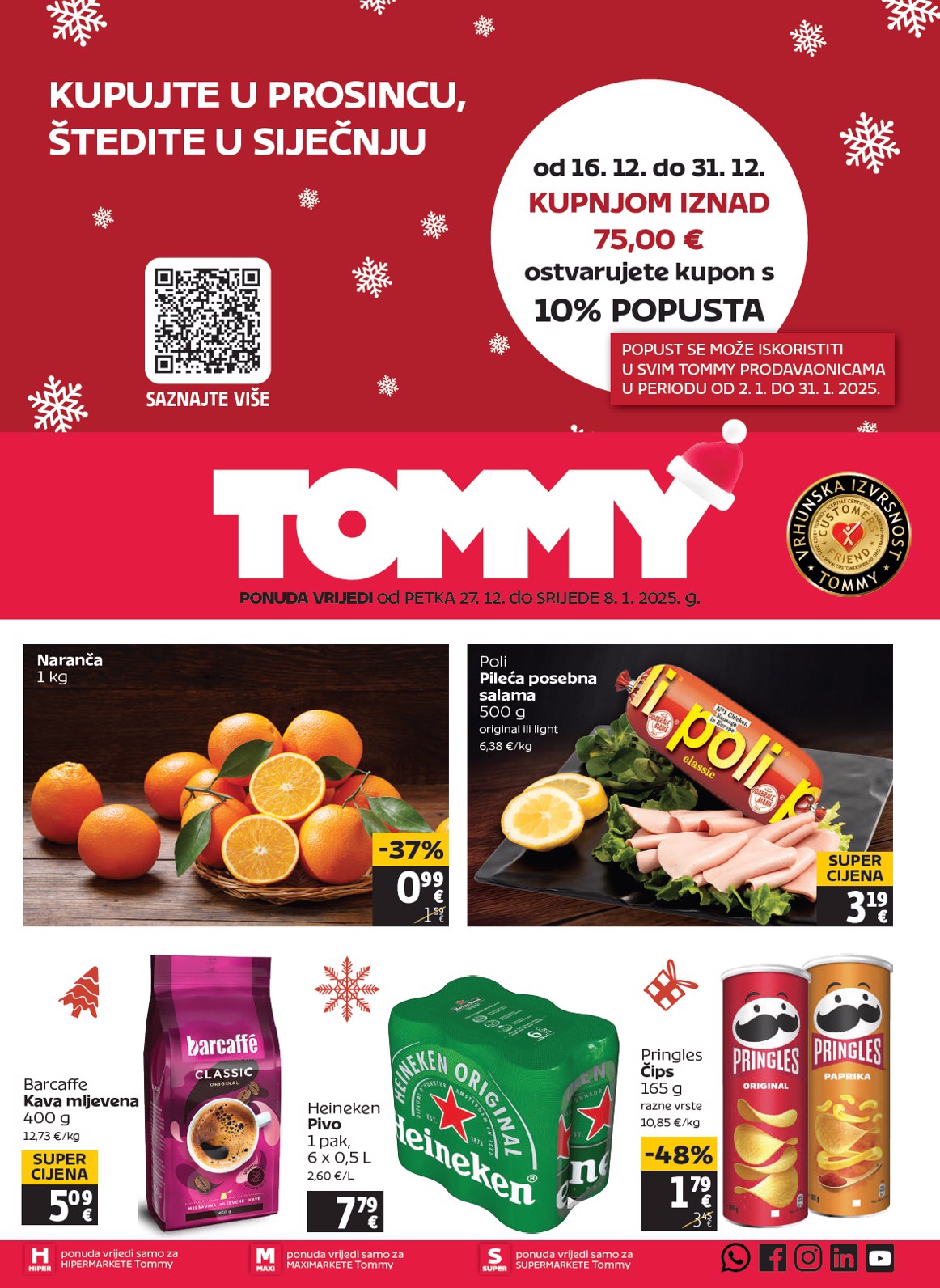 tommy - Tommy katalog vrijedi od 27.12. do 08.01.