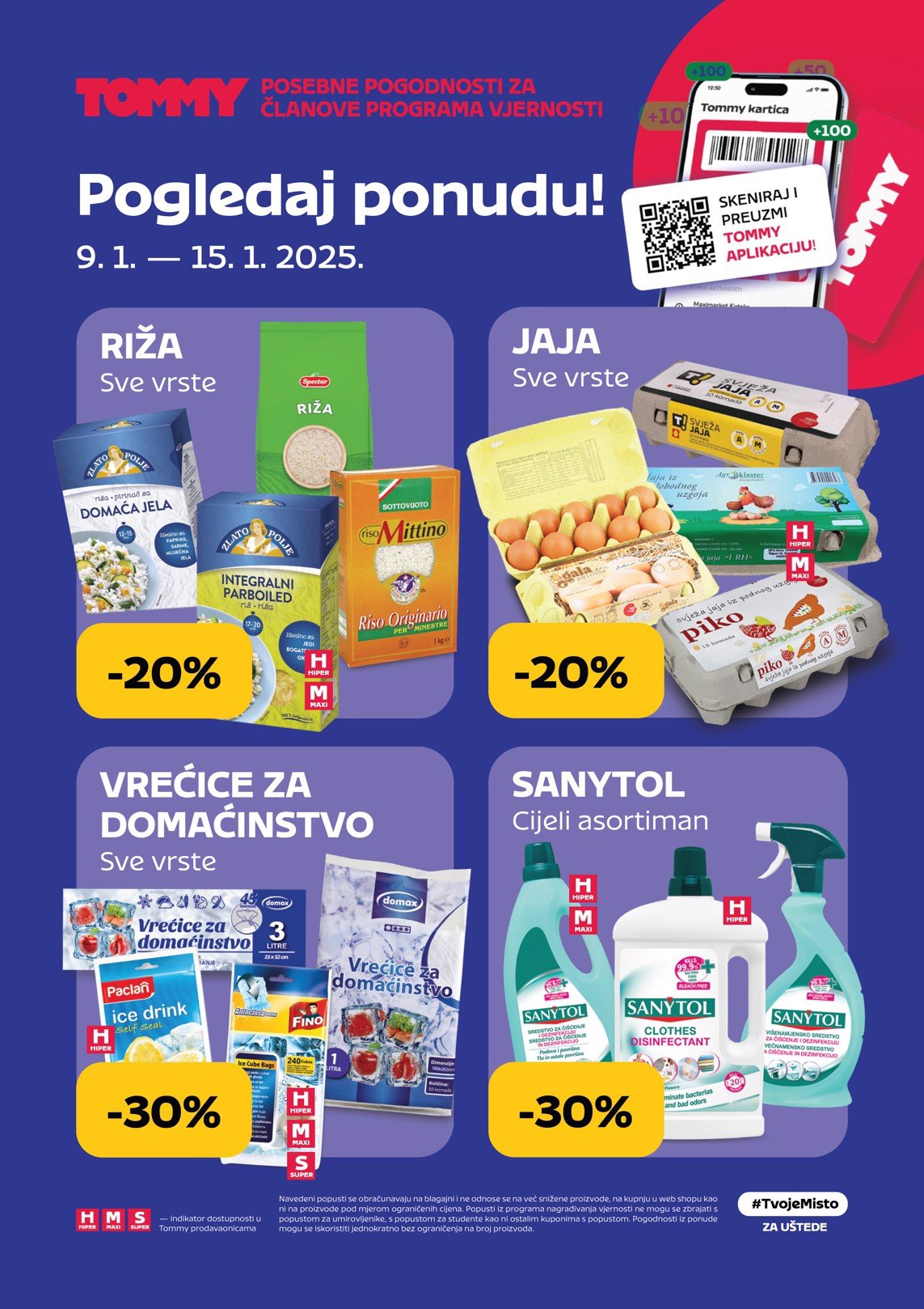 tommy - Tommy - Pogodnosti za Tommy članove katalog vrijedi od 09.01. do 15.01.