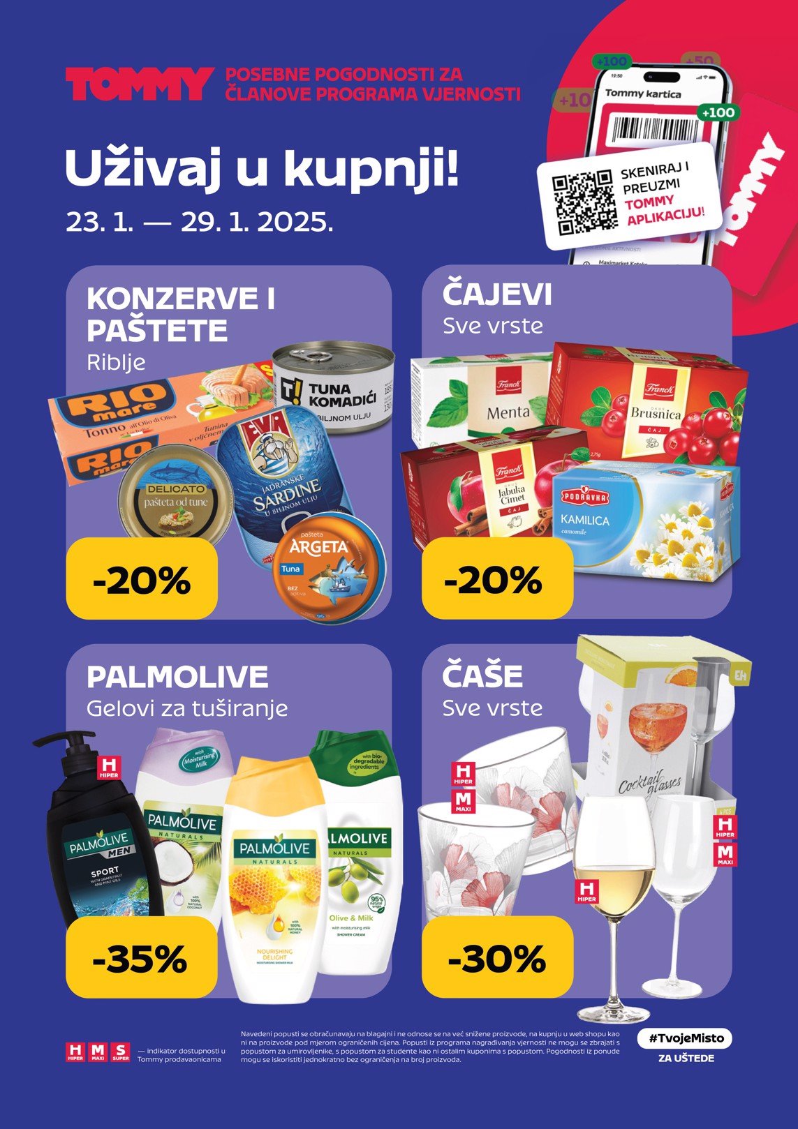 tommy - Tommy - Pogodnosti za Tommy članove katalog vrijedi od 23.01. do 29.01. - page: 1