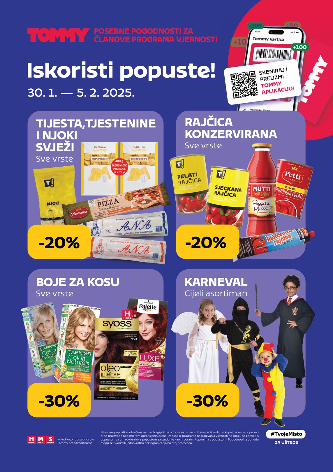 tommy - Tommy - Pogodnosti za Tommy članove katalog vrijedi od 30.01. do 05.02.